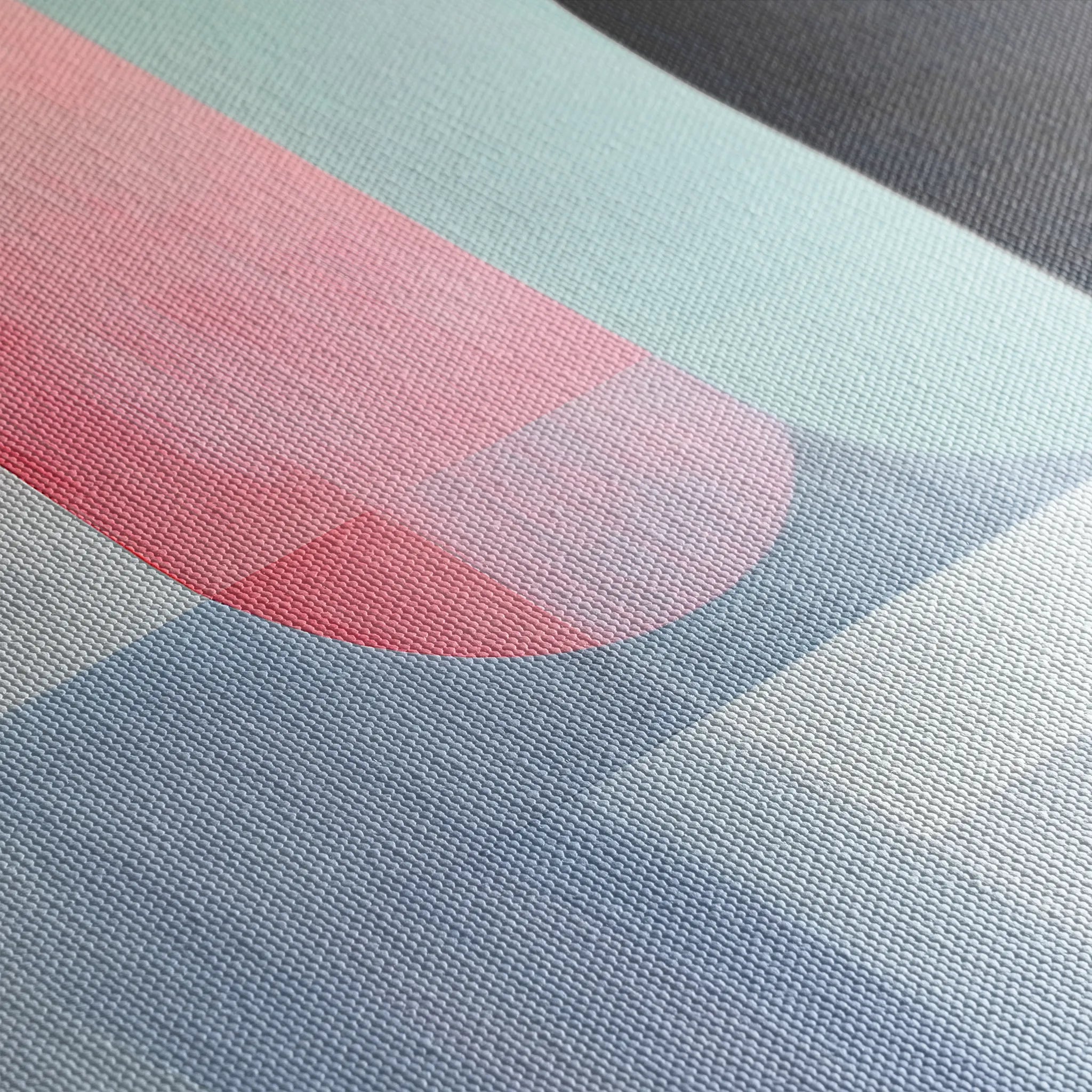 Abstract 615 Canvas Art 18" x 24" / 45 x 60 cm / Black