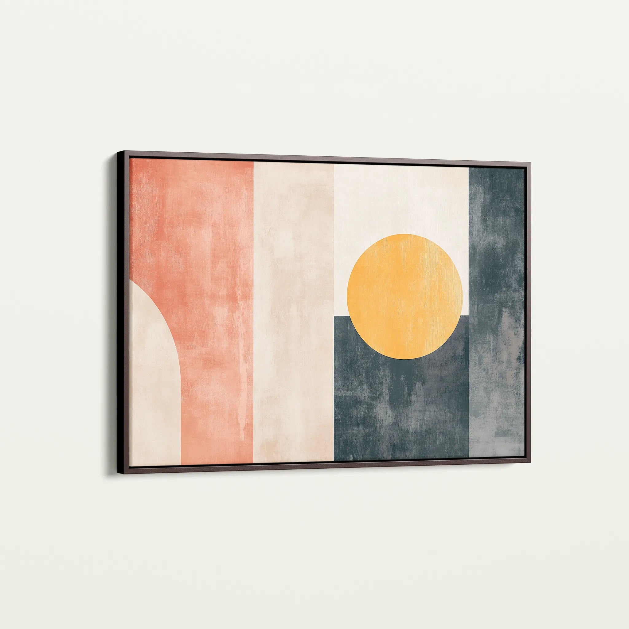 Abstract 616 Canvas Art 18" x 24" / 45 x 60 cm / Black