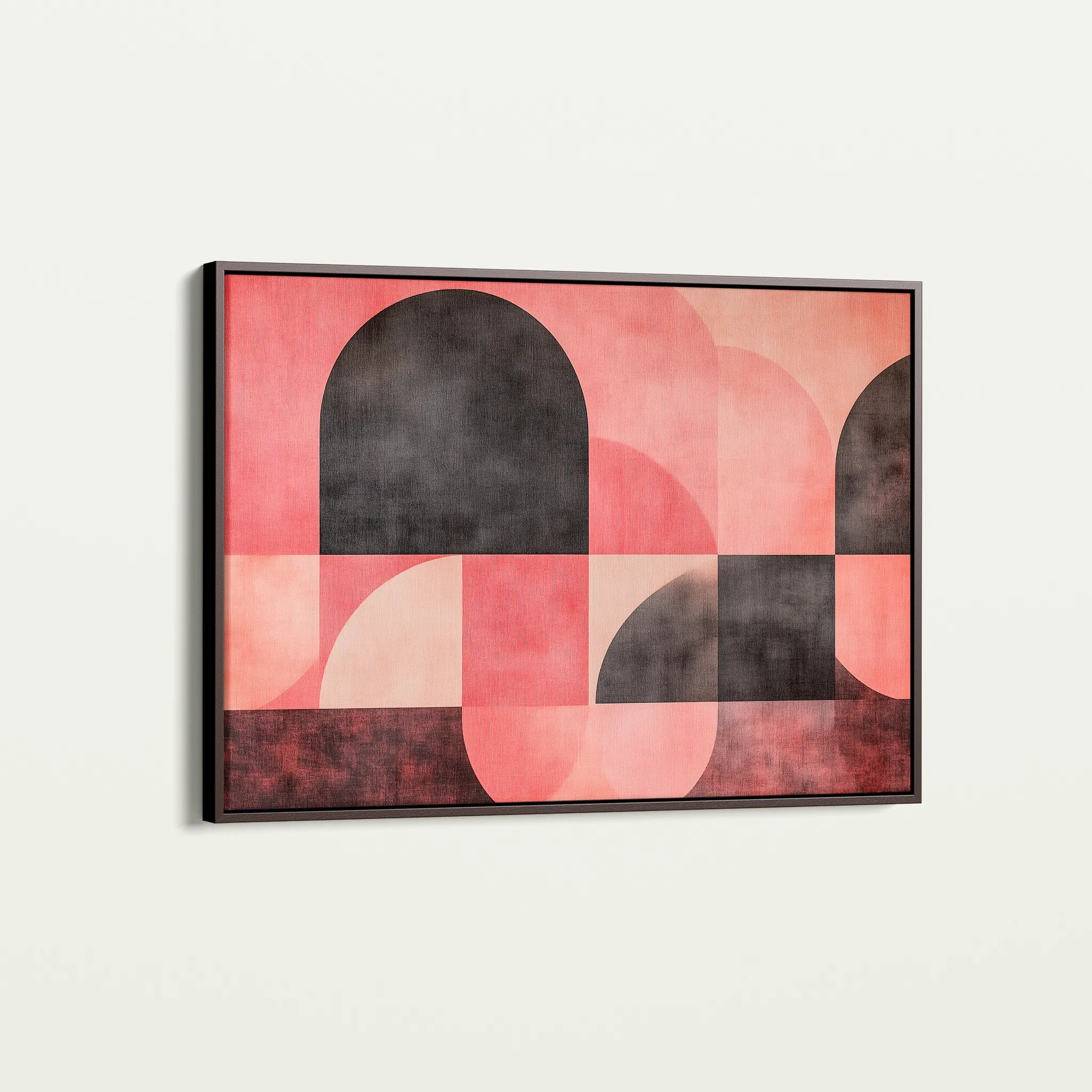 Abstract 622 Canvas Art 18" x 24" / 45 x 60 cm / Black