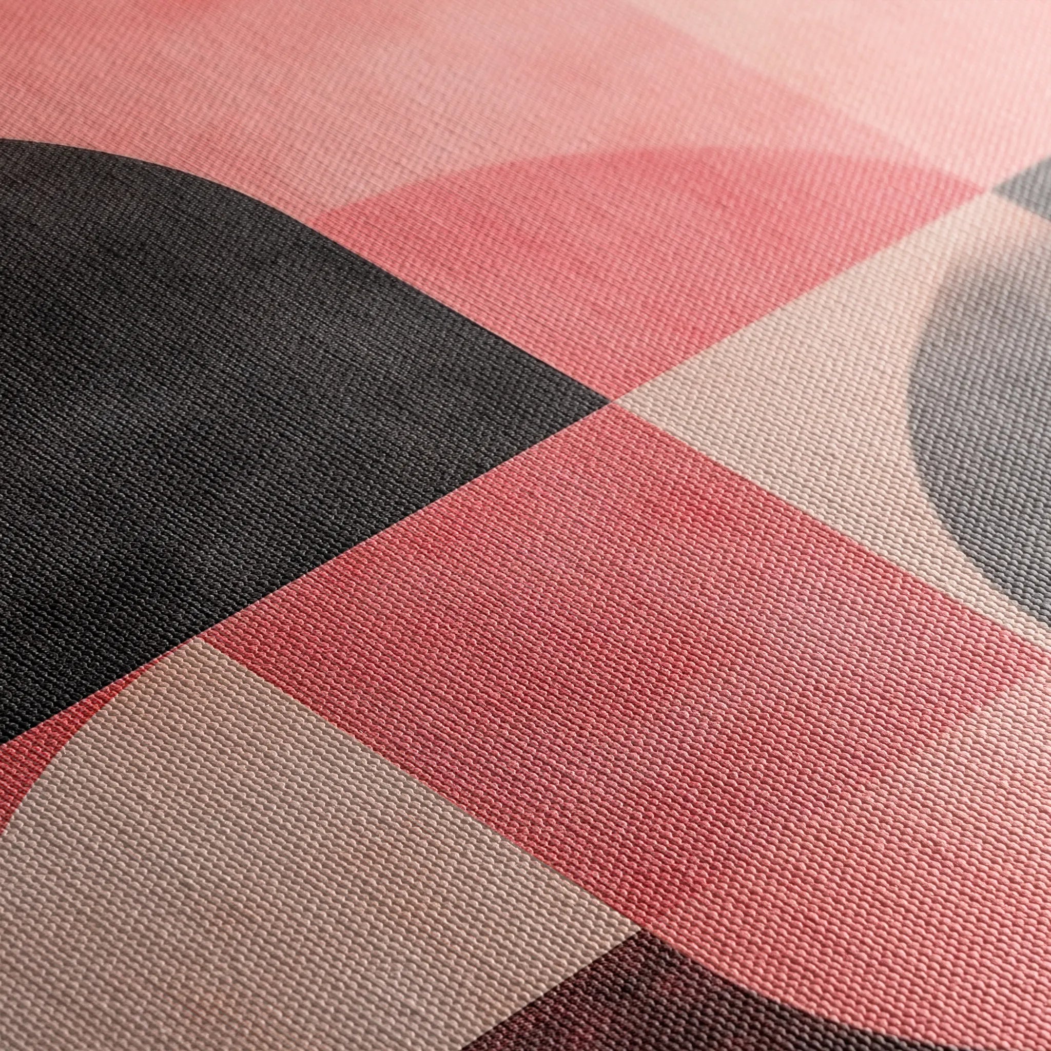Abstract 622 Canvas Art 18" x 24" / 45 x 60 cm / Black