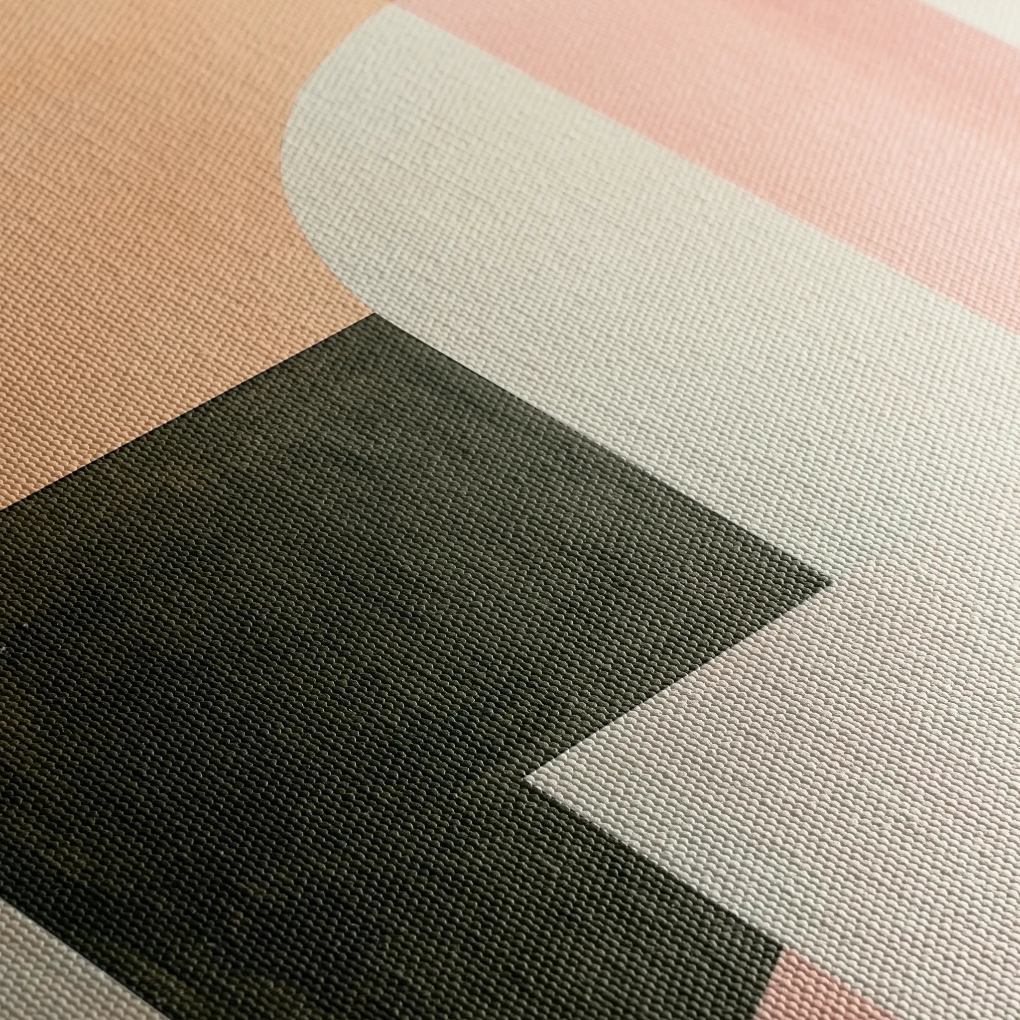 Abstract 636 Canvas Art 18" x 24" / 45 x 60 cm / Black