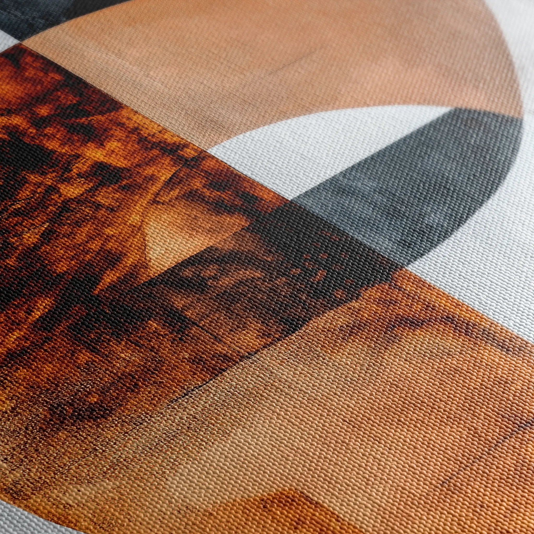 Abstract 638 Canvas Art 18" x 24" / 45 x 60 cm / Black