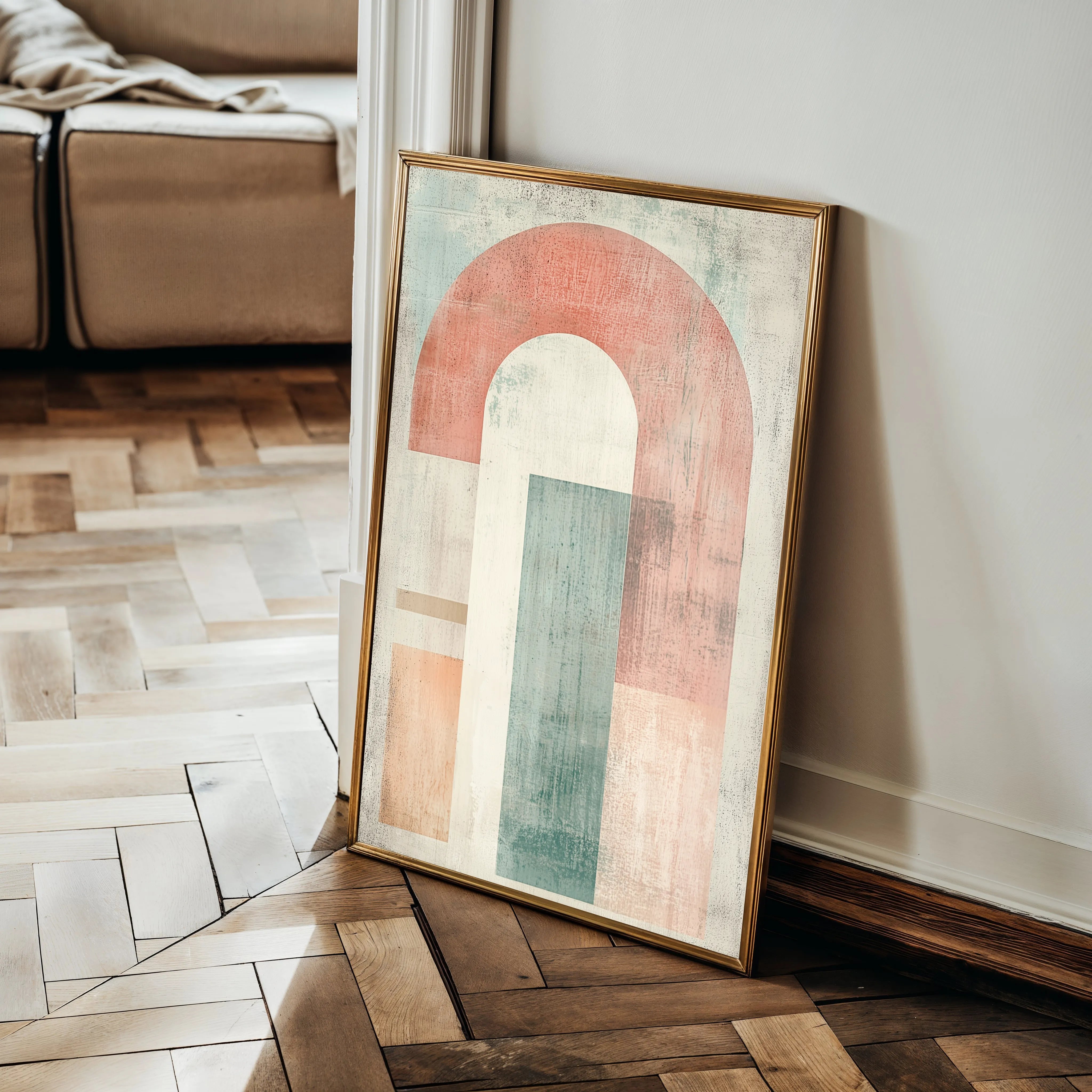 Abstract 640 Canvas Art 18" x 24" / 45 x 60 cm / Black