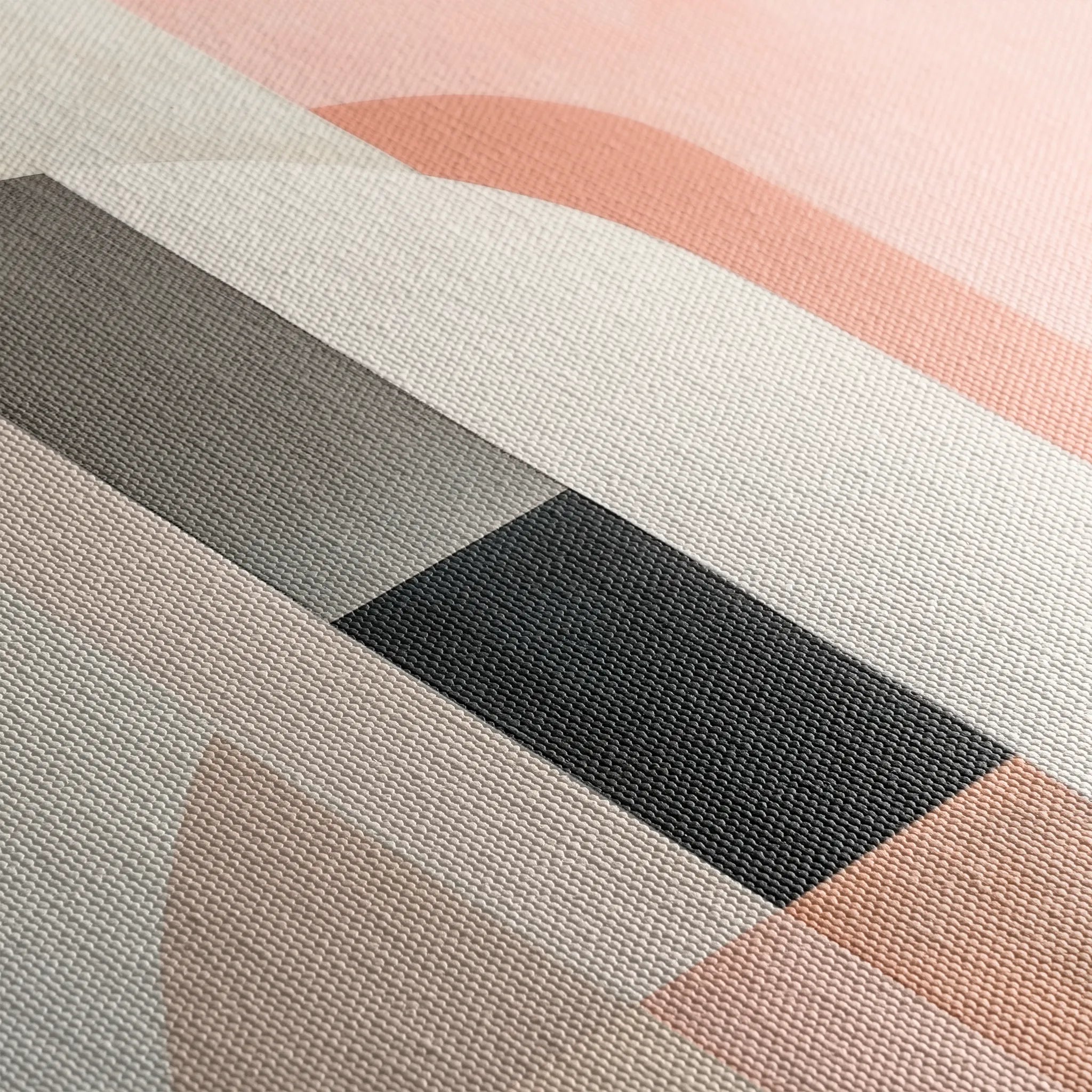 Abstract 643 Canvas Art 18" x 24" / 45 x 60 cm / Black