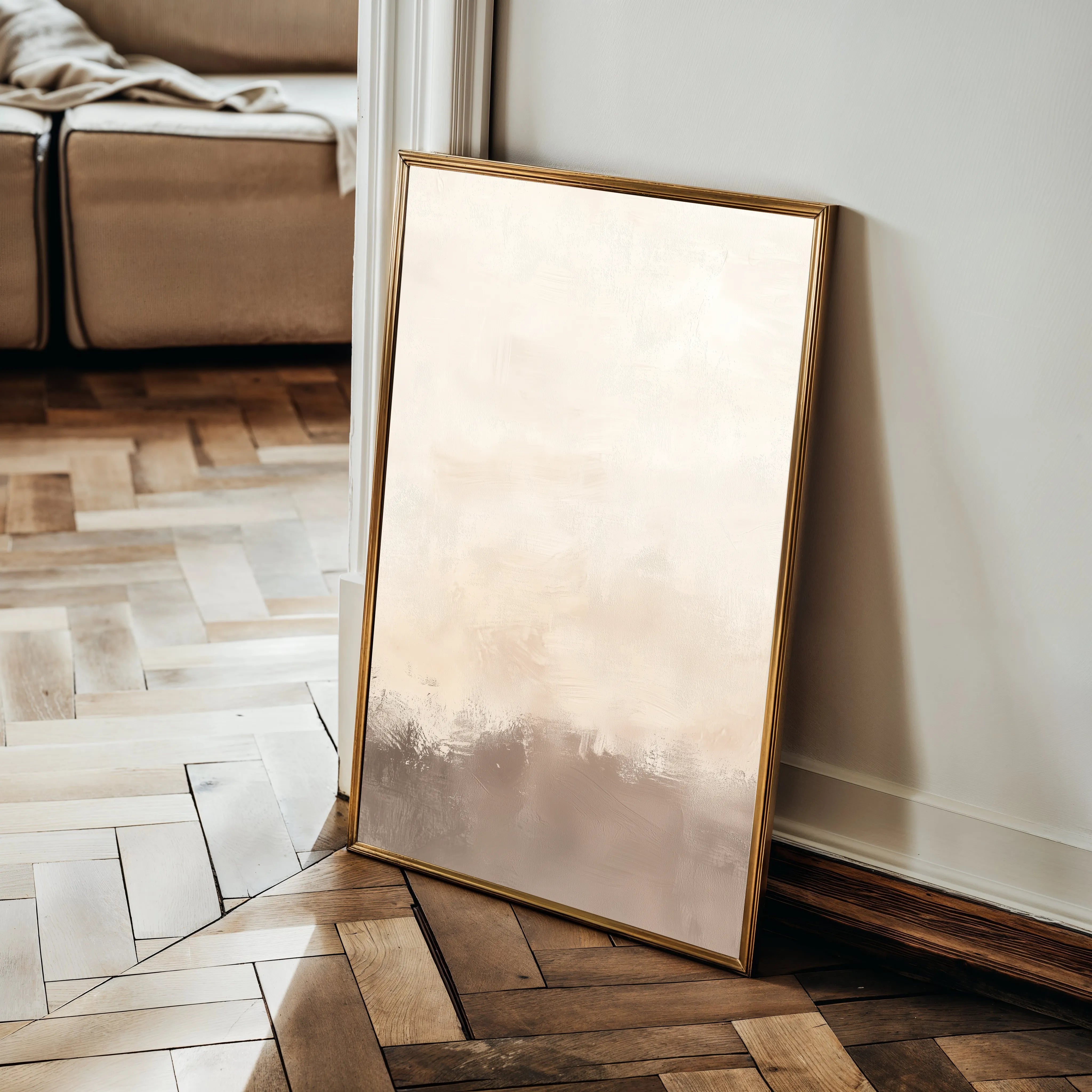 Abstract 651 Canvas Art 18" x 24" / 45 x 60 cm / Black