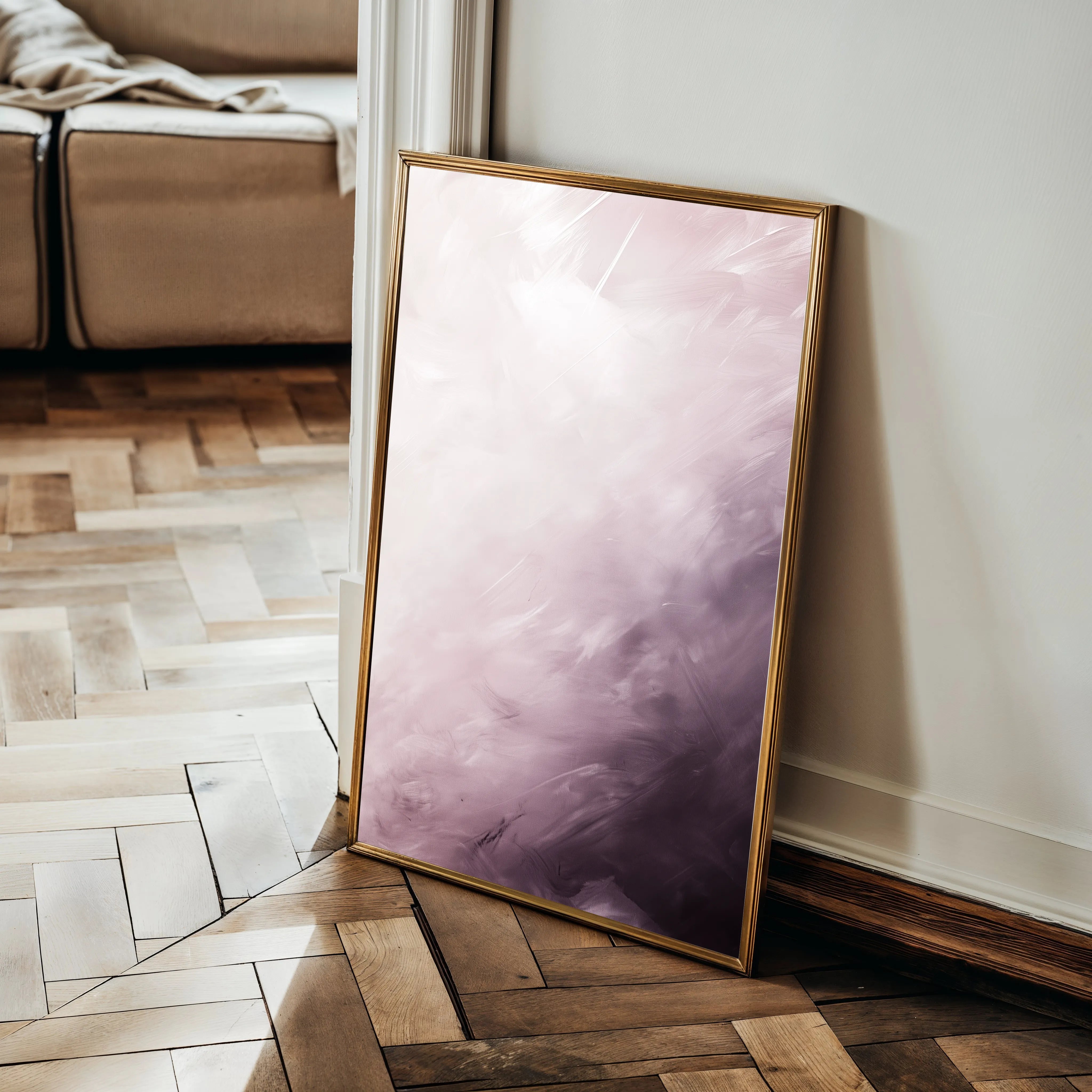 Abstract 652 Canvas Art 18" x 24" / 45 x 60 cm / Black