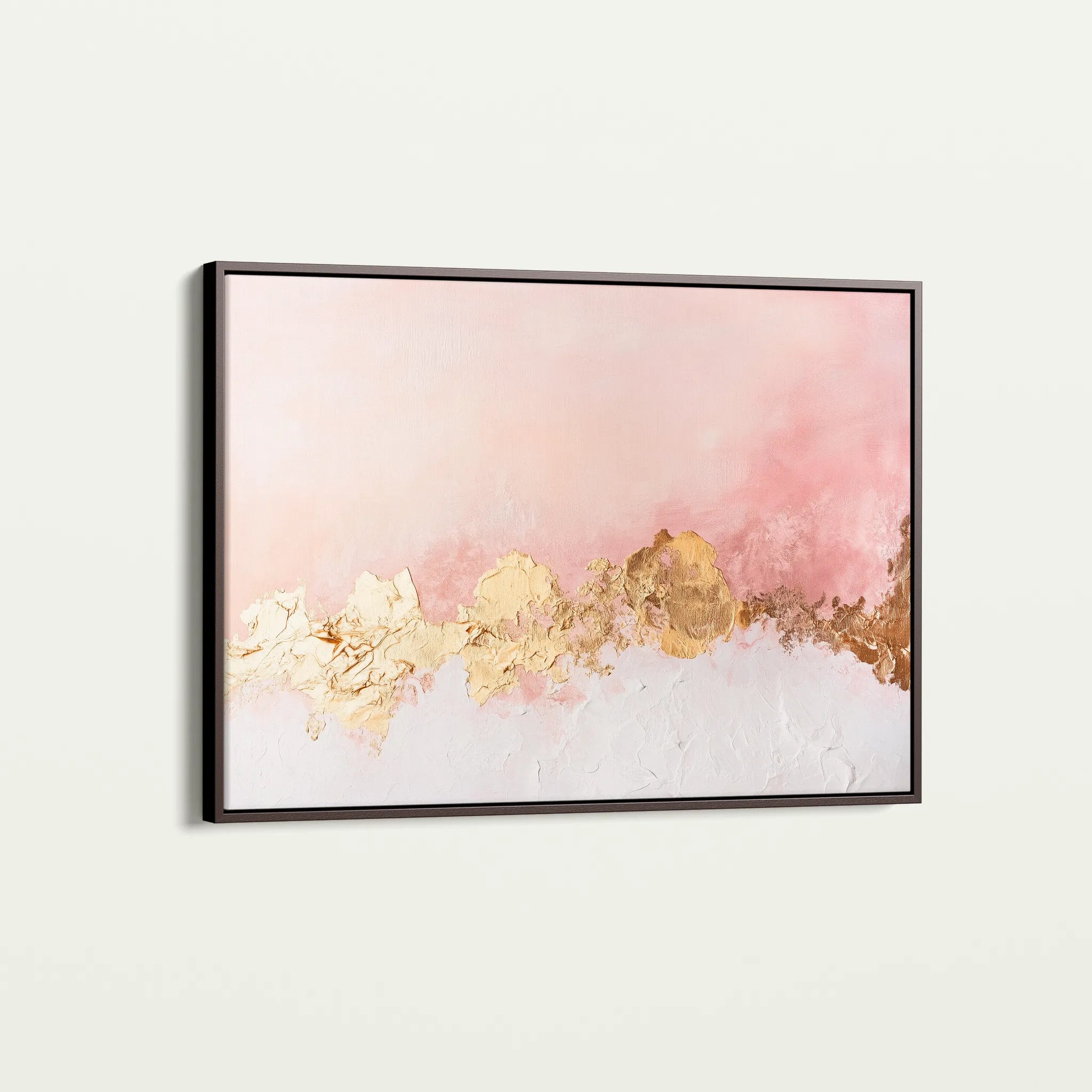 Abstract 656 Canvas Art 18" x 24" / 45 x 60 cm / Black