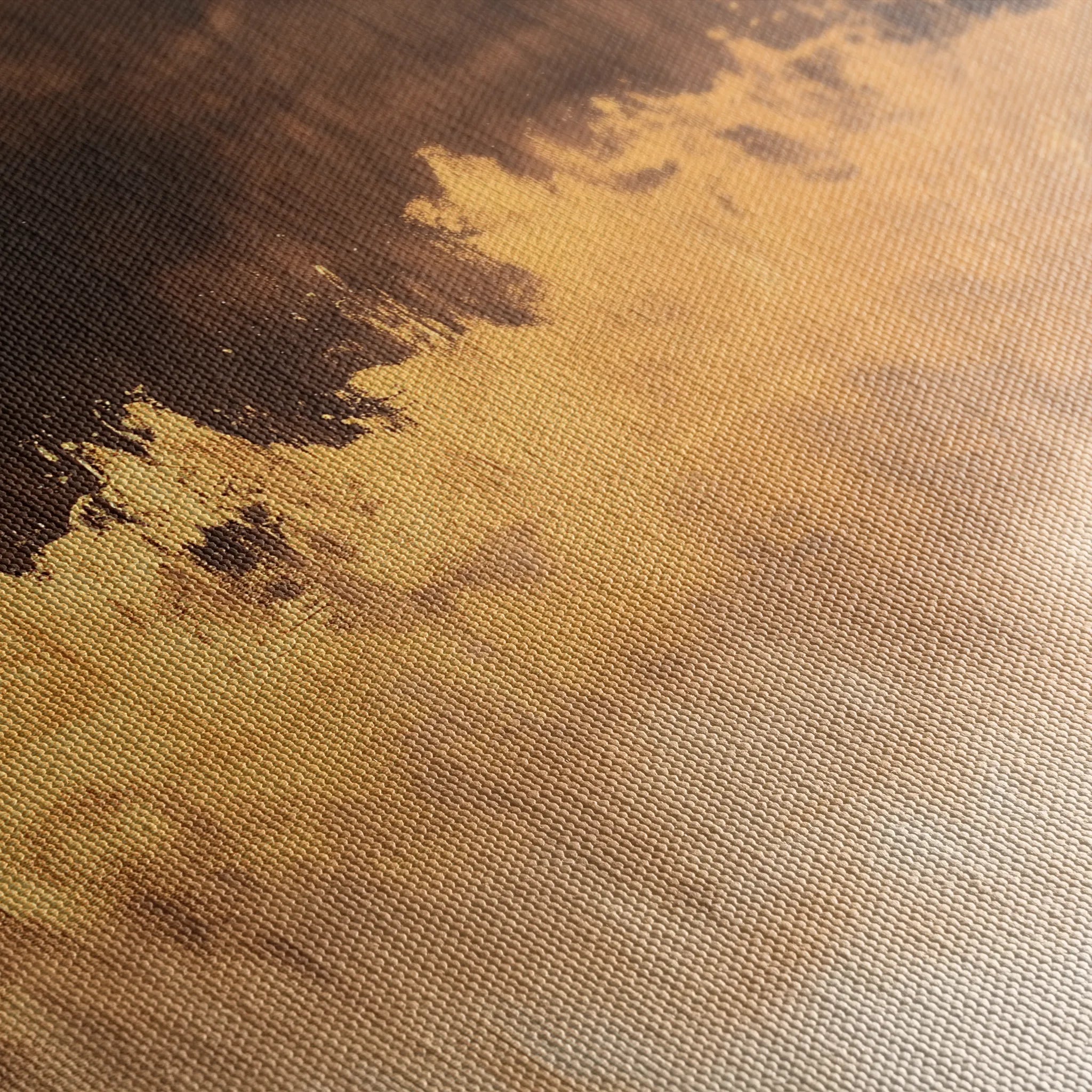 Abstract 657 Canvas Art 18" x 24" / 45 x 60 cm / Black