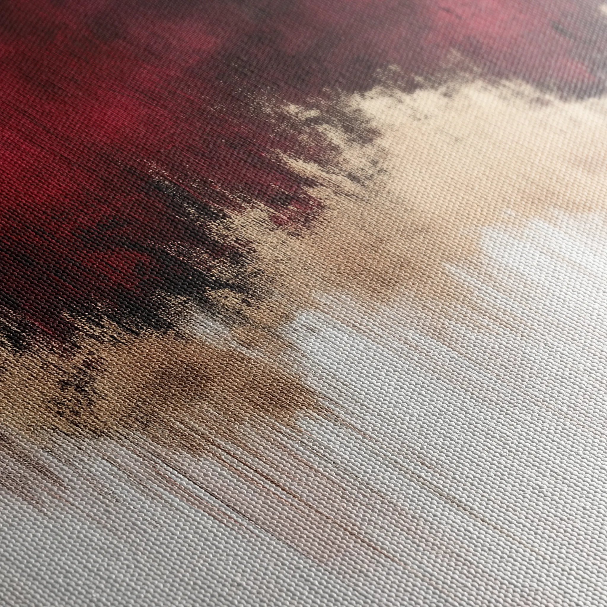 Abstract 660 Canvas Art 18" x 24" / 45 x 60 cm / Black