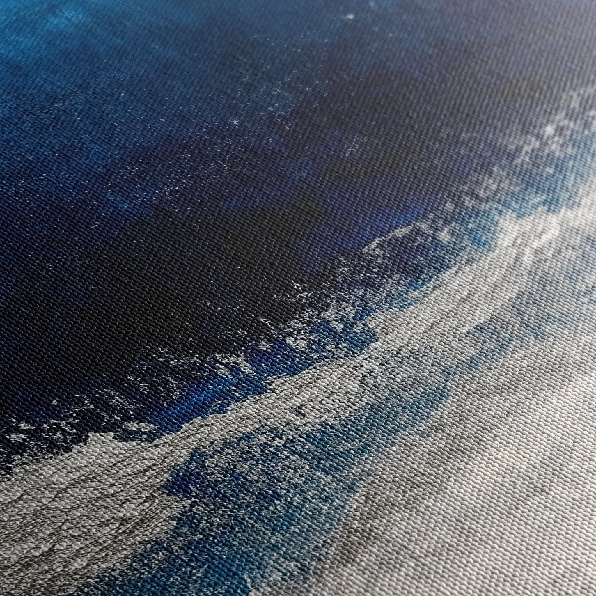Abstract 668 Canvas Art 18" x 24" / 45 x 60 cm / Black