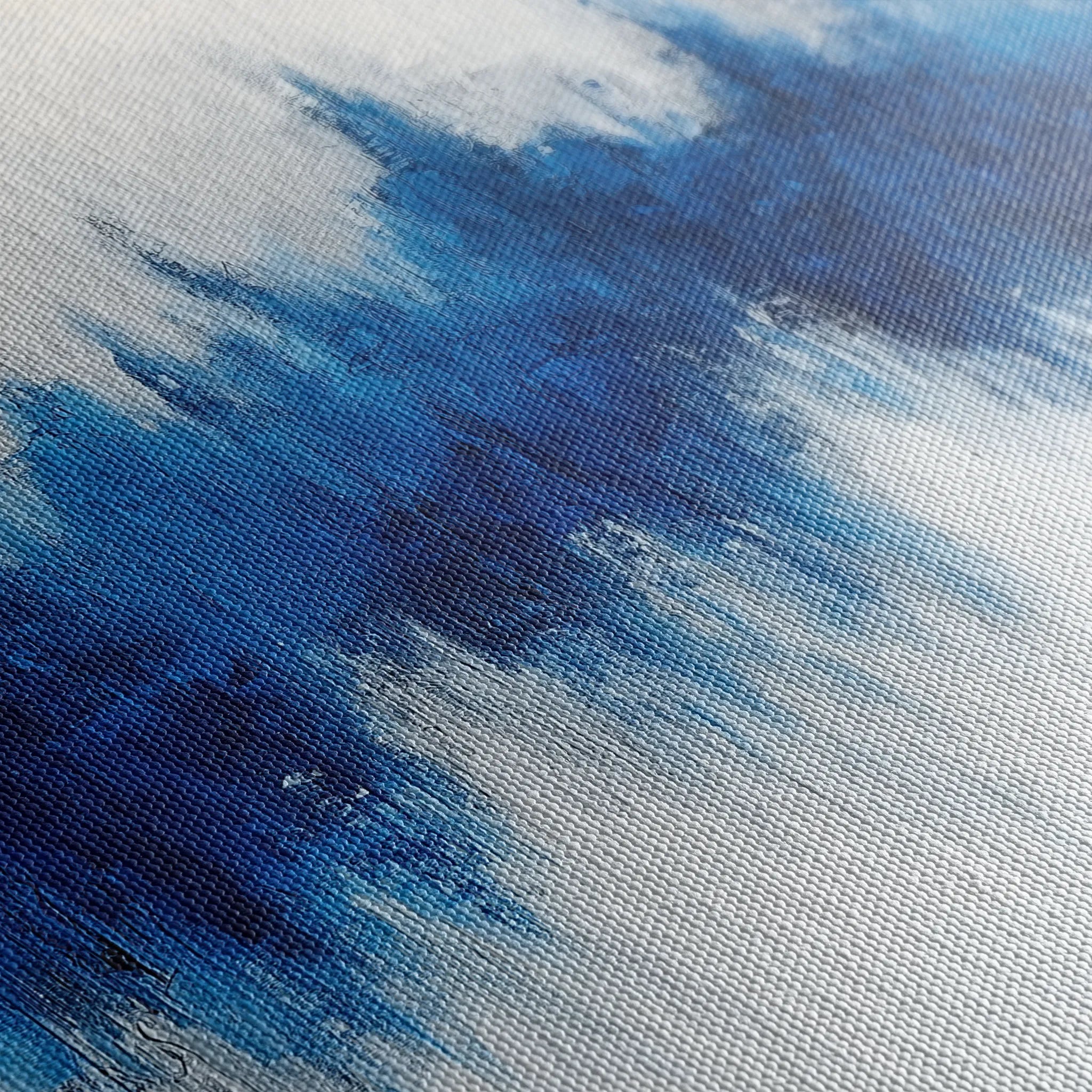 Abstract 673 Canvas Art 18" x 24" / 45 x 60 cm / Black