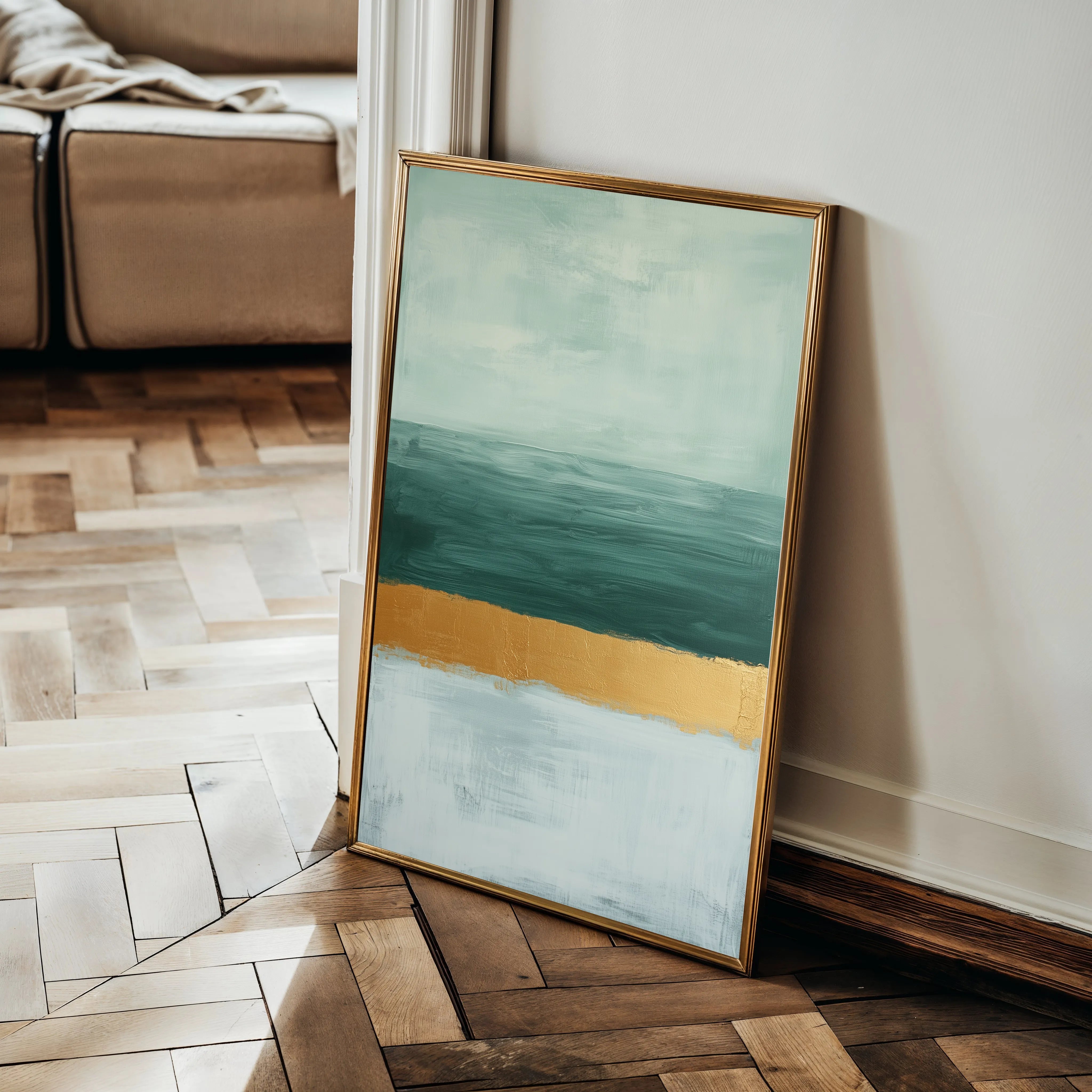 Abstract 674 Canvas Art 18" x 24" / 45 x 60 cm / Black