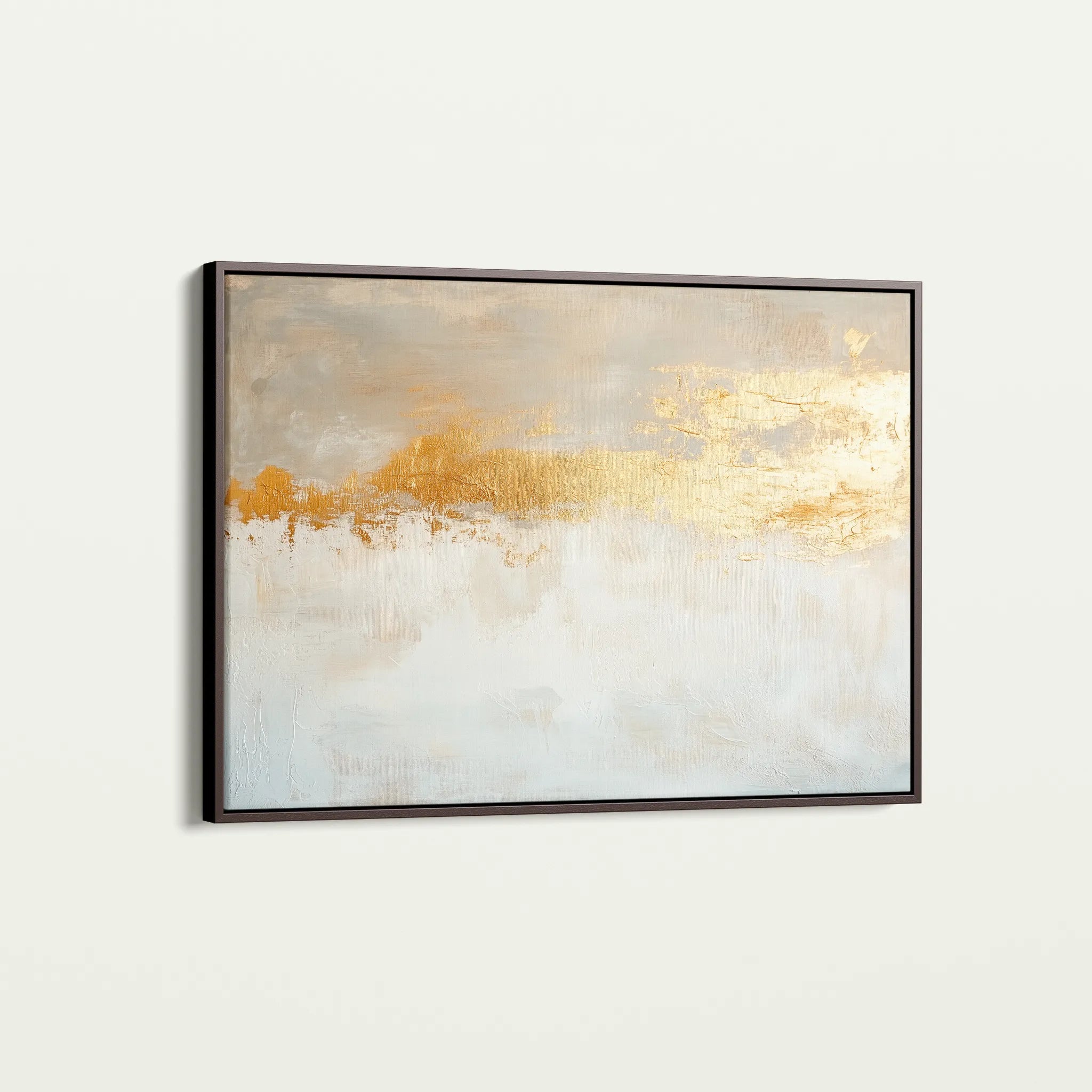Abstract 676 Canvas Art 18" x 24" / 45 x 60 cm / Black