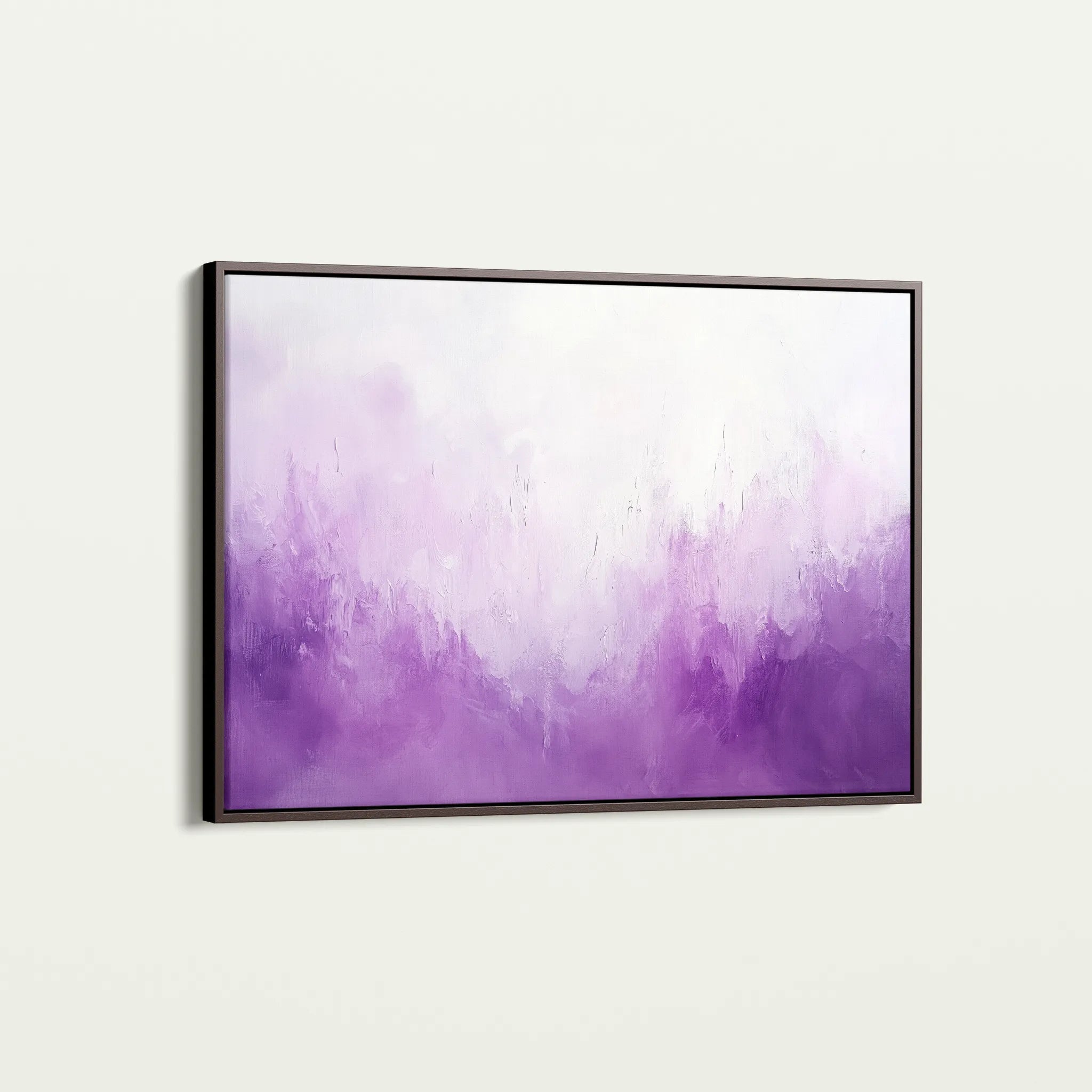 Abstract 678 Canvas Art 18" x 24" / 45 x 60 cm / Black