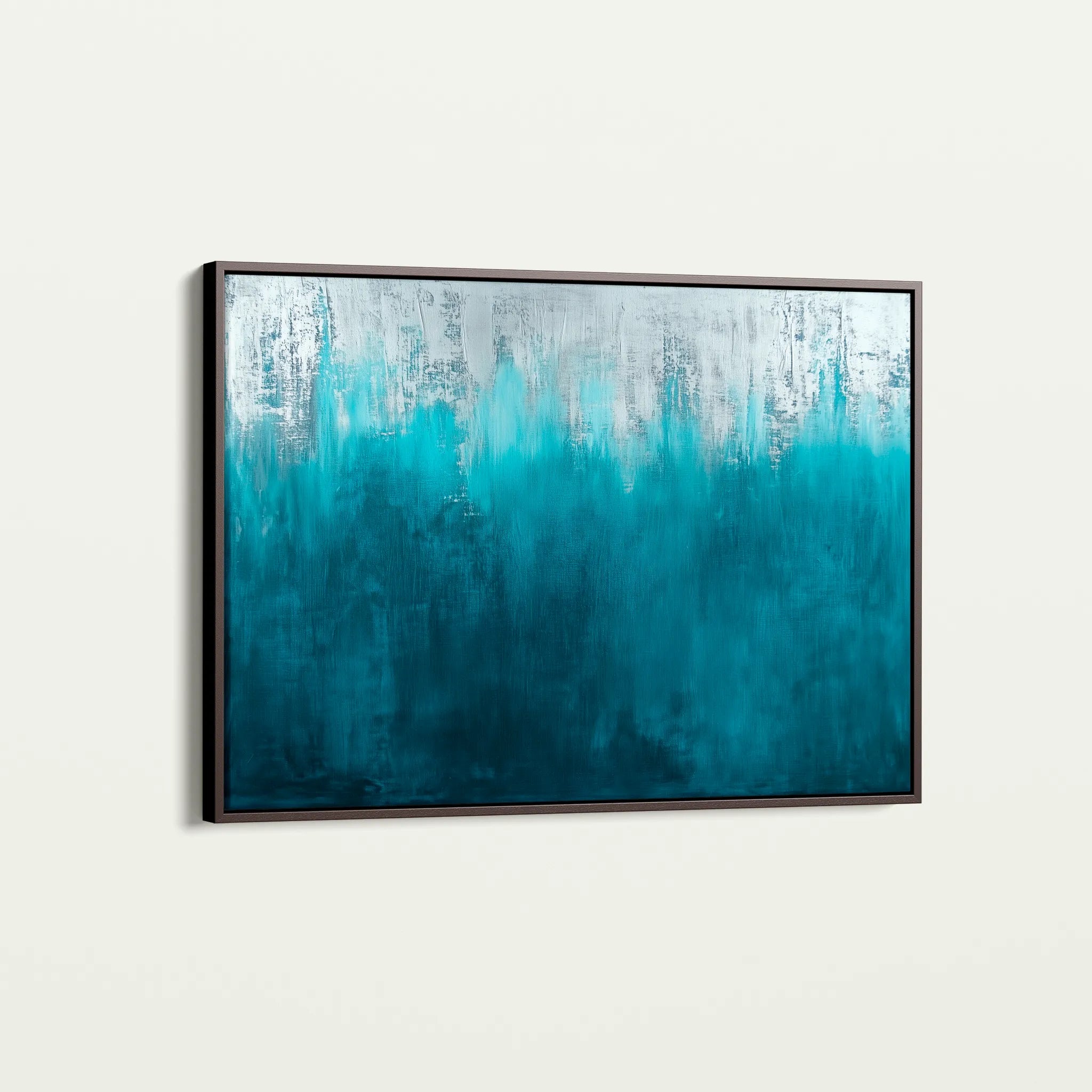 Abstract 679 Canvas Art 18" x 24" / 45 x 60 cm / Black