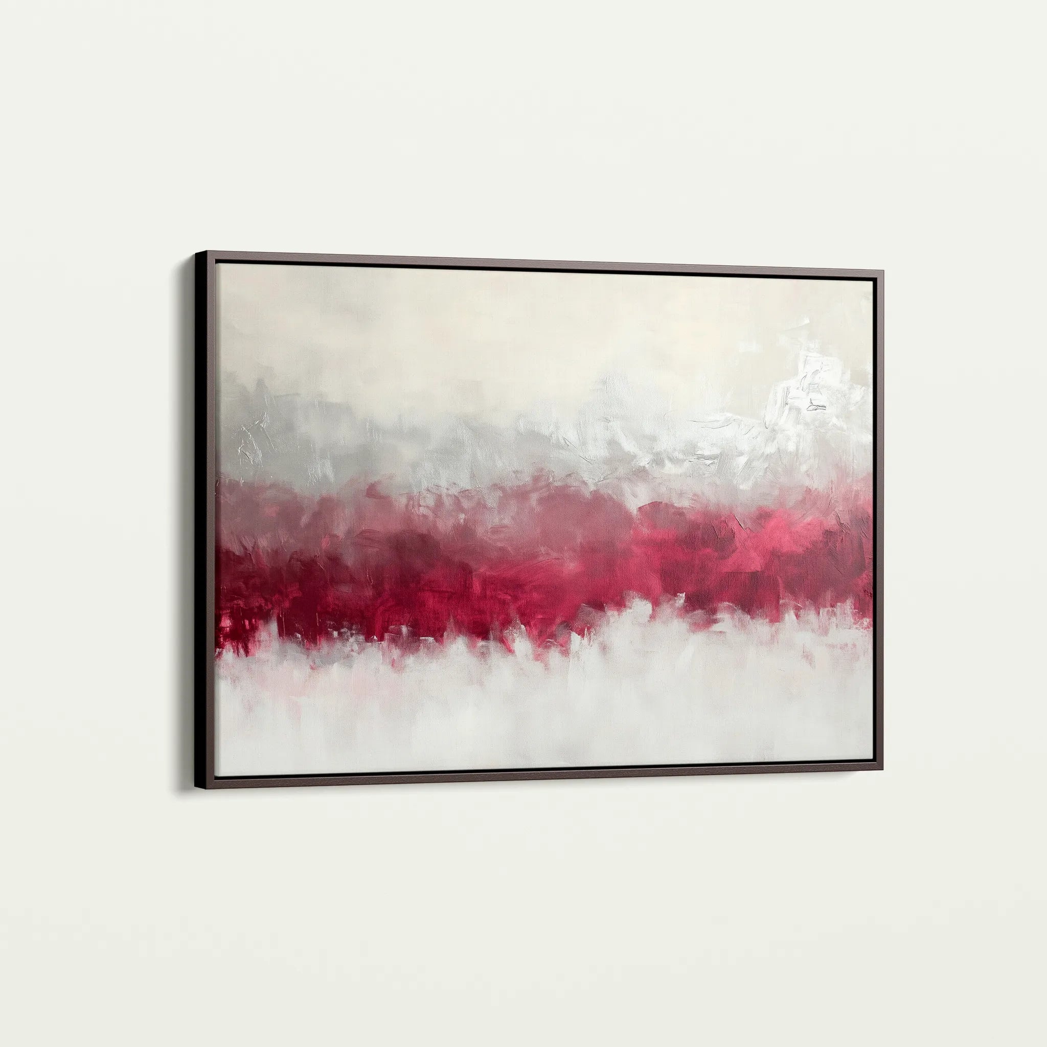 Abstract 681 Canvas Art 18" x 24" / 45 x 60 cm / Black