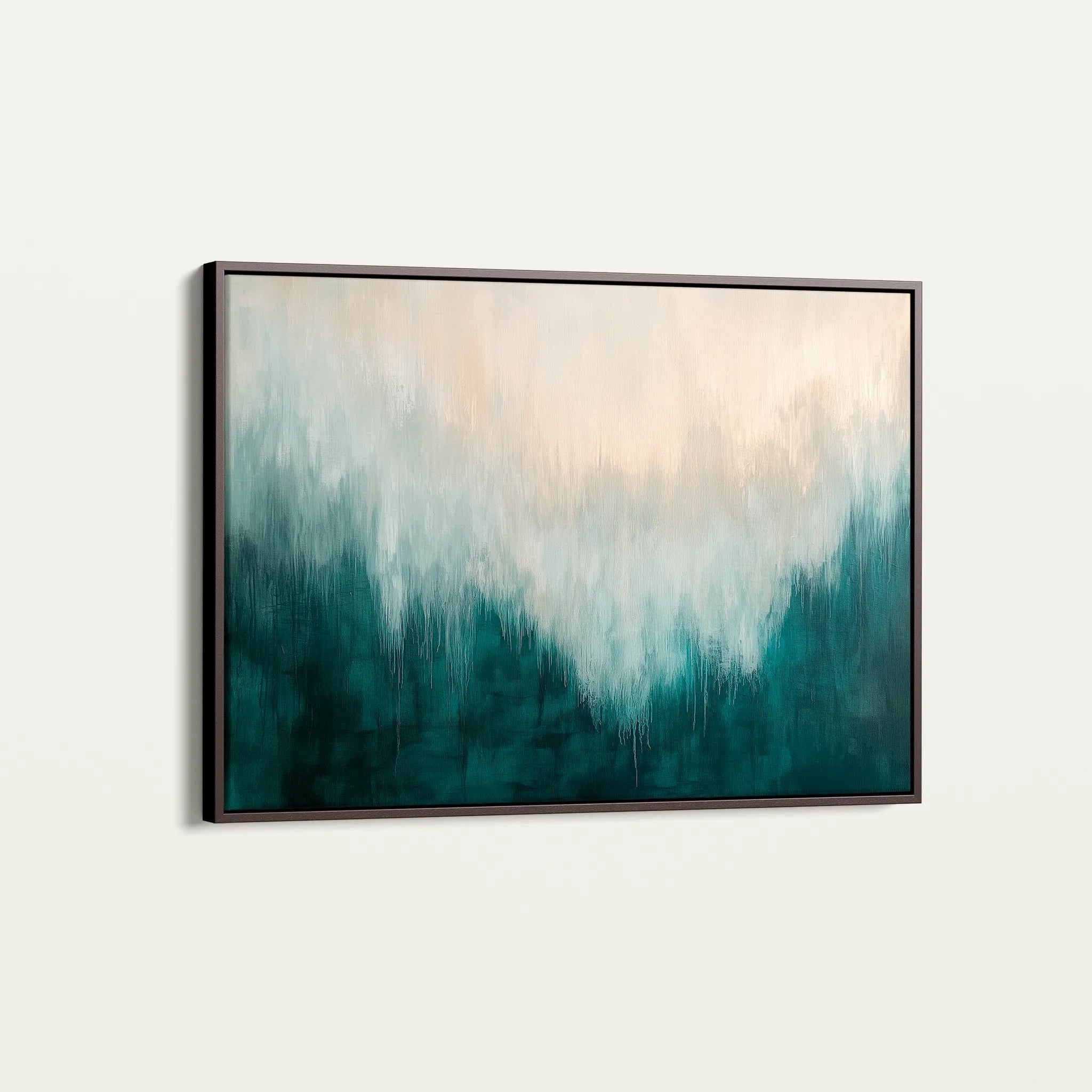 Abstract 682 Canvas Art 18" x 24" / 45 x 60 cm / Black