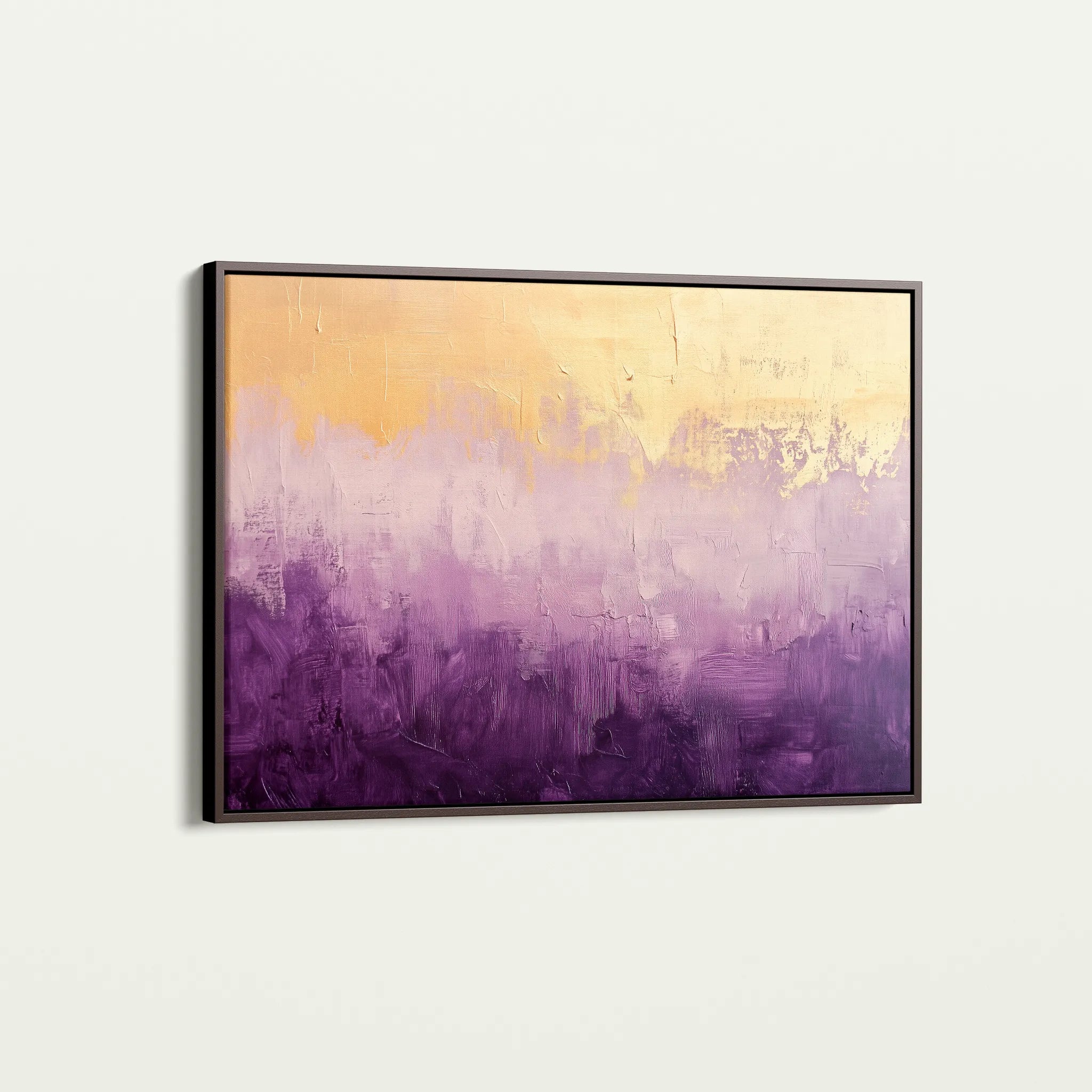 Abstract 683 Canvas Art 18" x 24" / 45 x 60 cm / Black