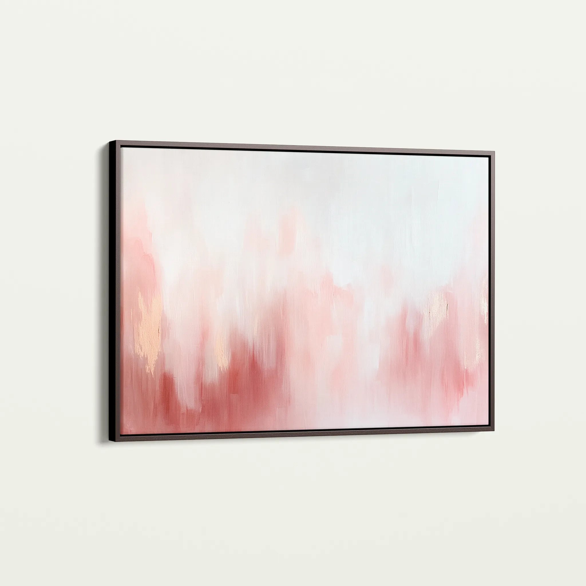 Abstract 684 Canvas Art 18" x 24" / 45 x 60 cm / Black