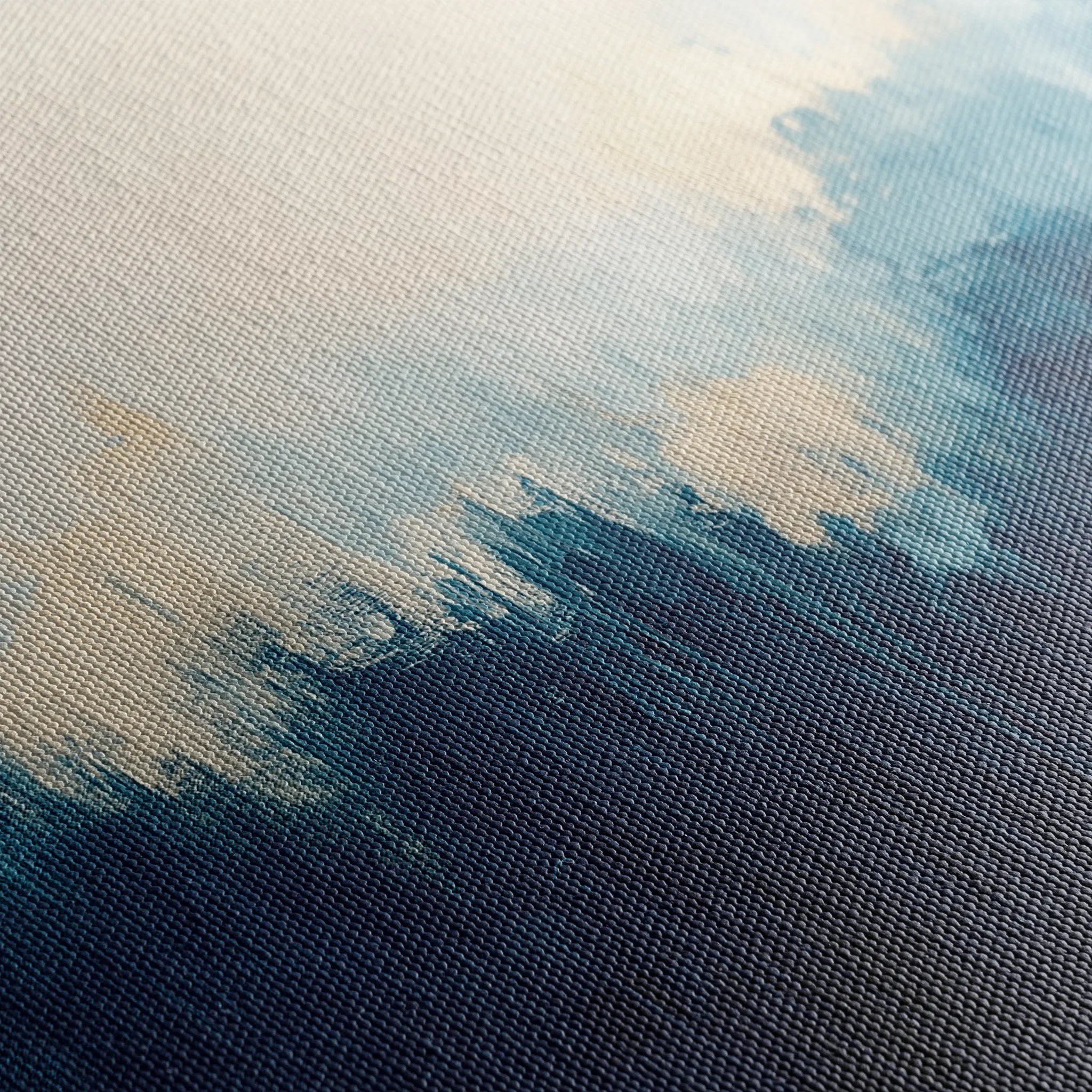 Abstract 685 Canvas Art 18" x 24" / 45 x 60 cm / Black