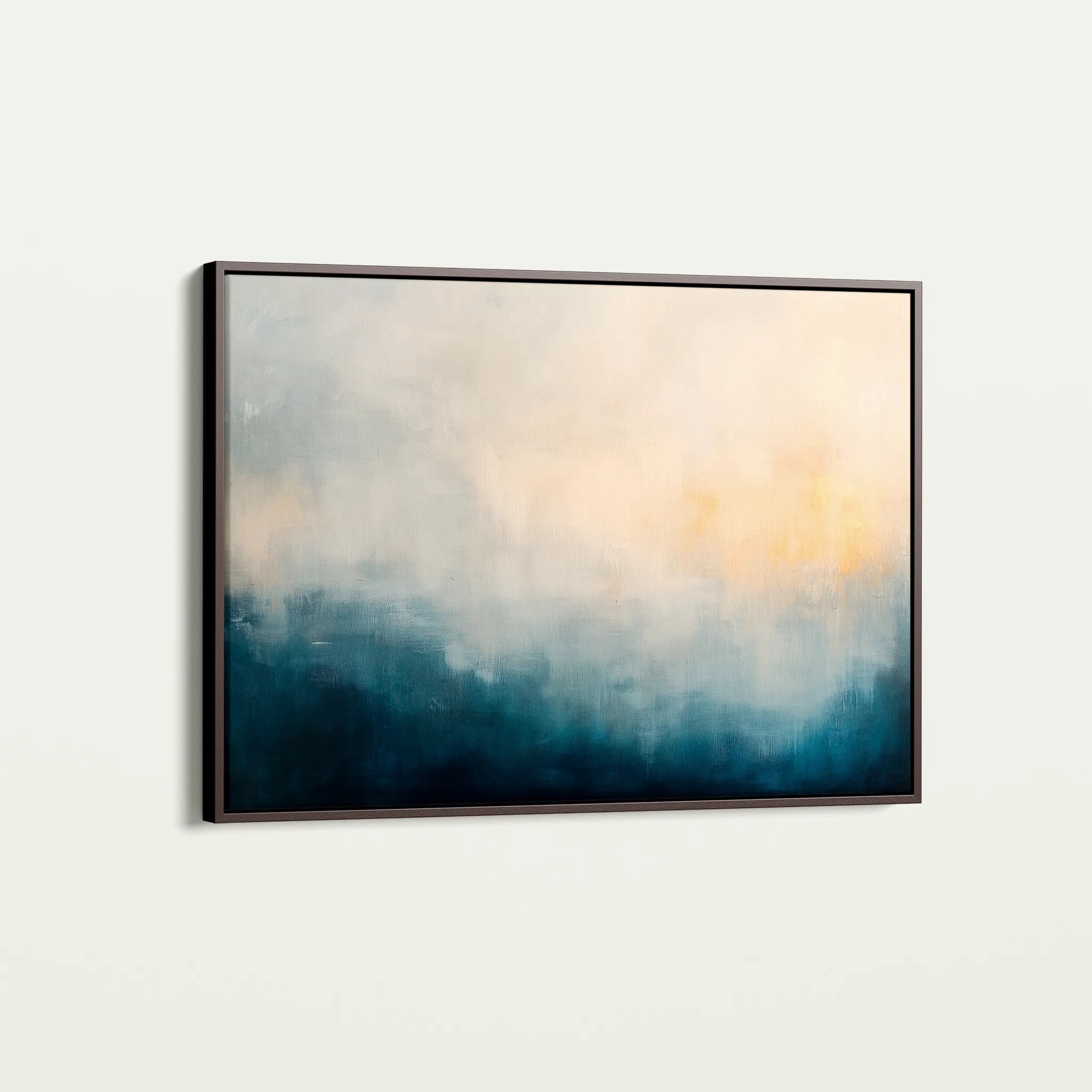 Abstract 686 Canvas Art 18" x 24" / 45 x 60 cm / Black