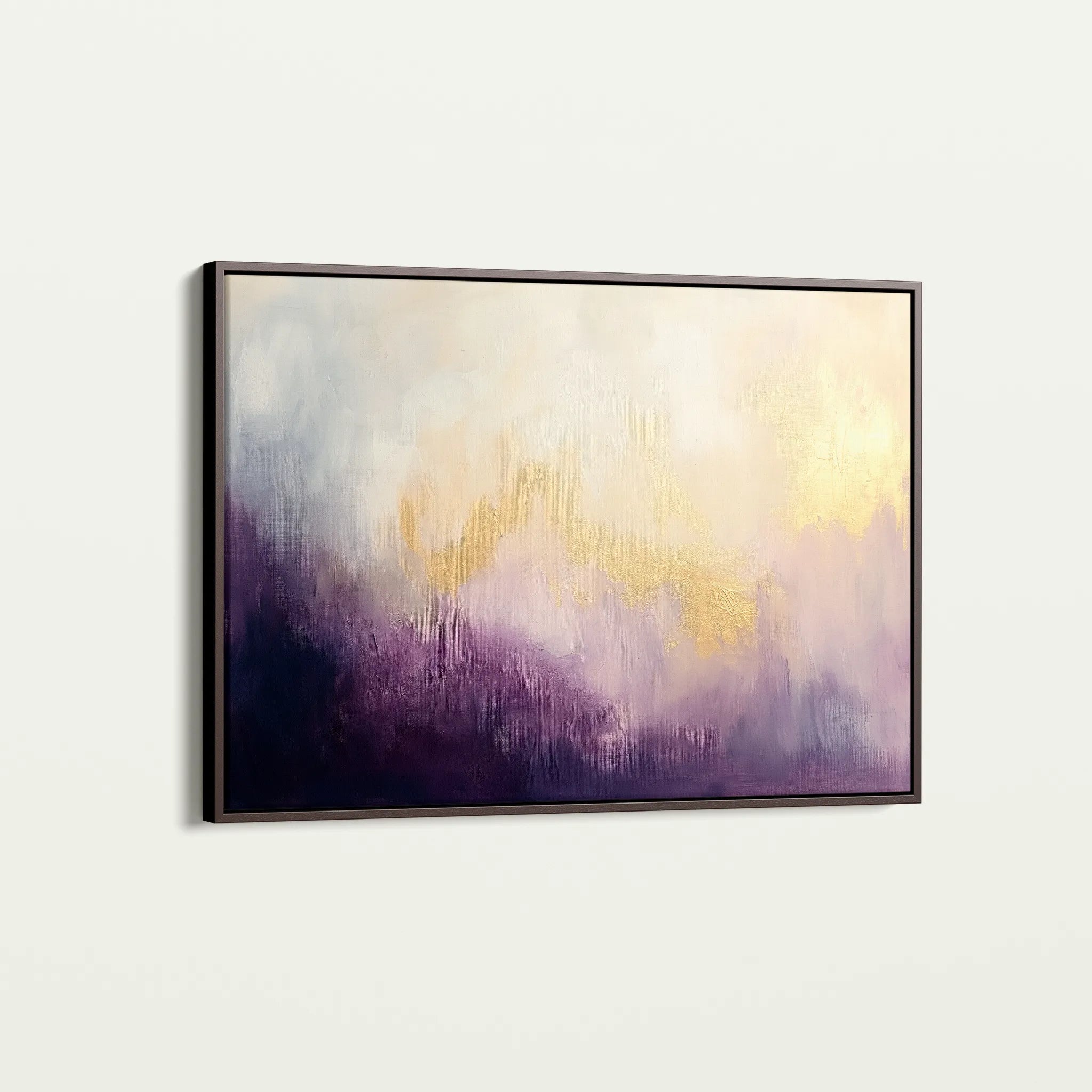 Abstract 690 Canvas Art 18" x 24" / 45 x 60 cm / Black
