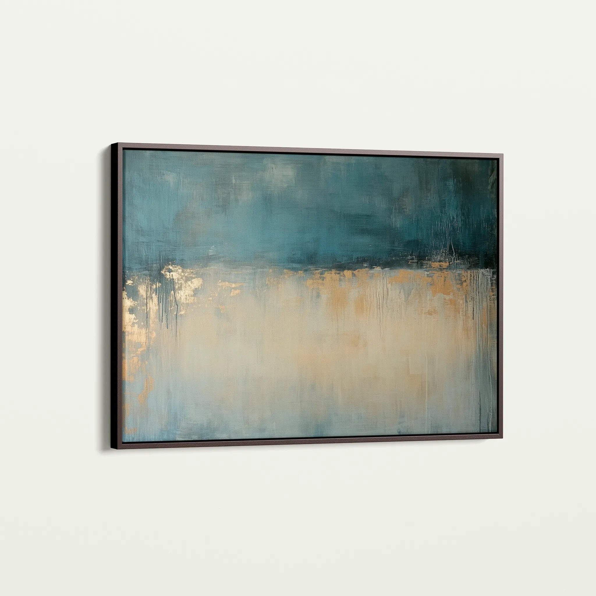Abstract 693 Canvas Art 18" x 24" / 45 x 60 cm / Black