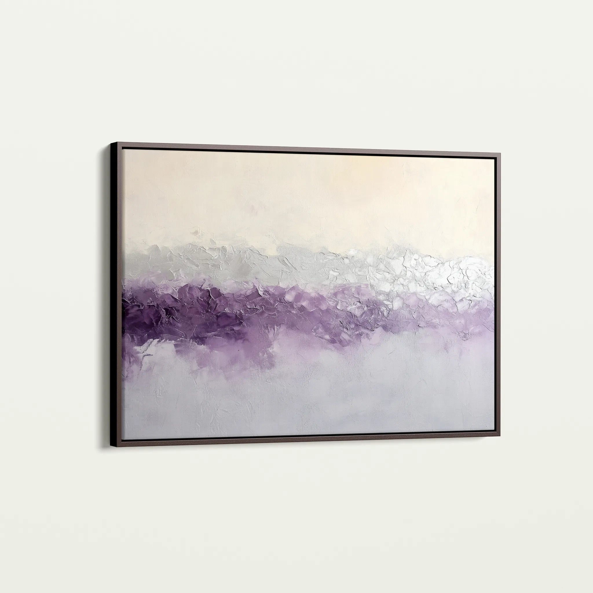 Abstract 695 Canvas Art 18" x 24" / 45 x 60 cm / Black