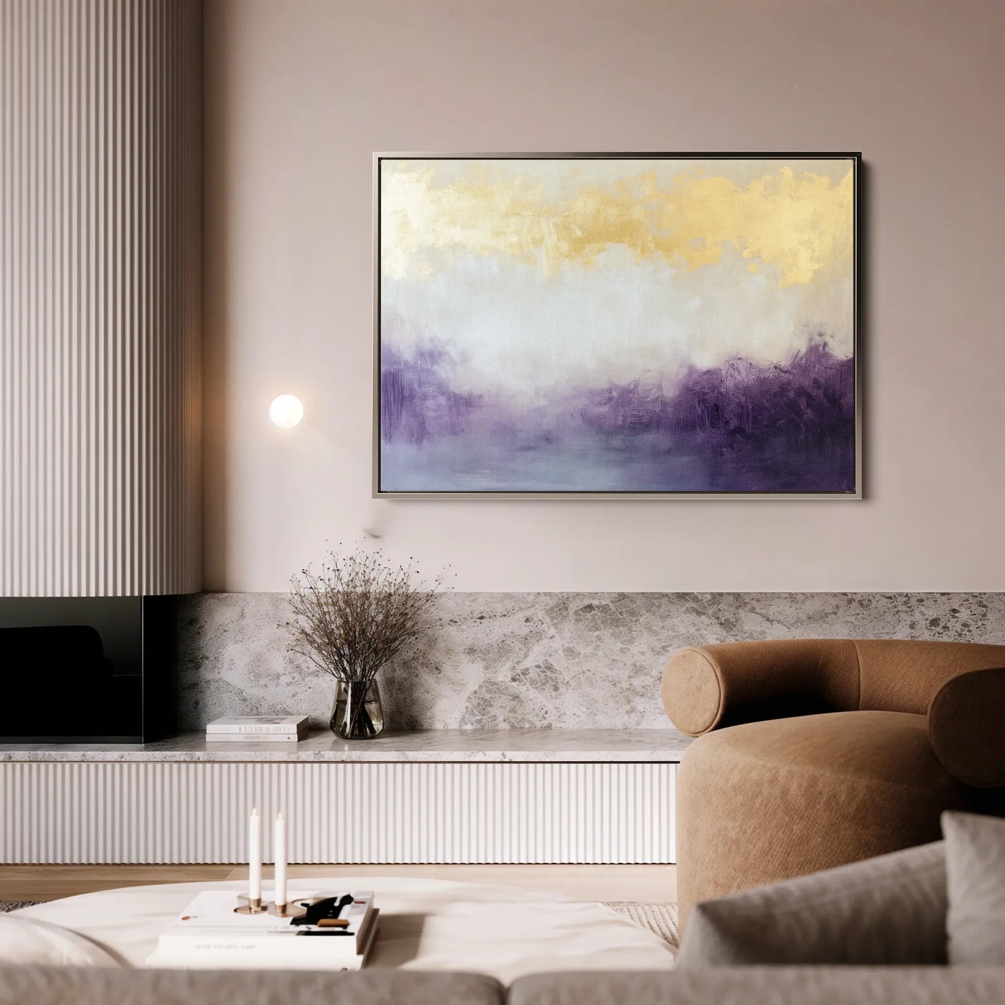 Abstract 700 Canvas Art 18" x 24" / 45 x 60 cm / Black