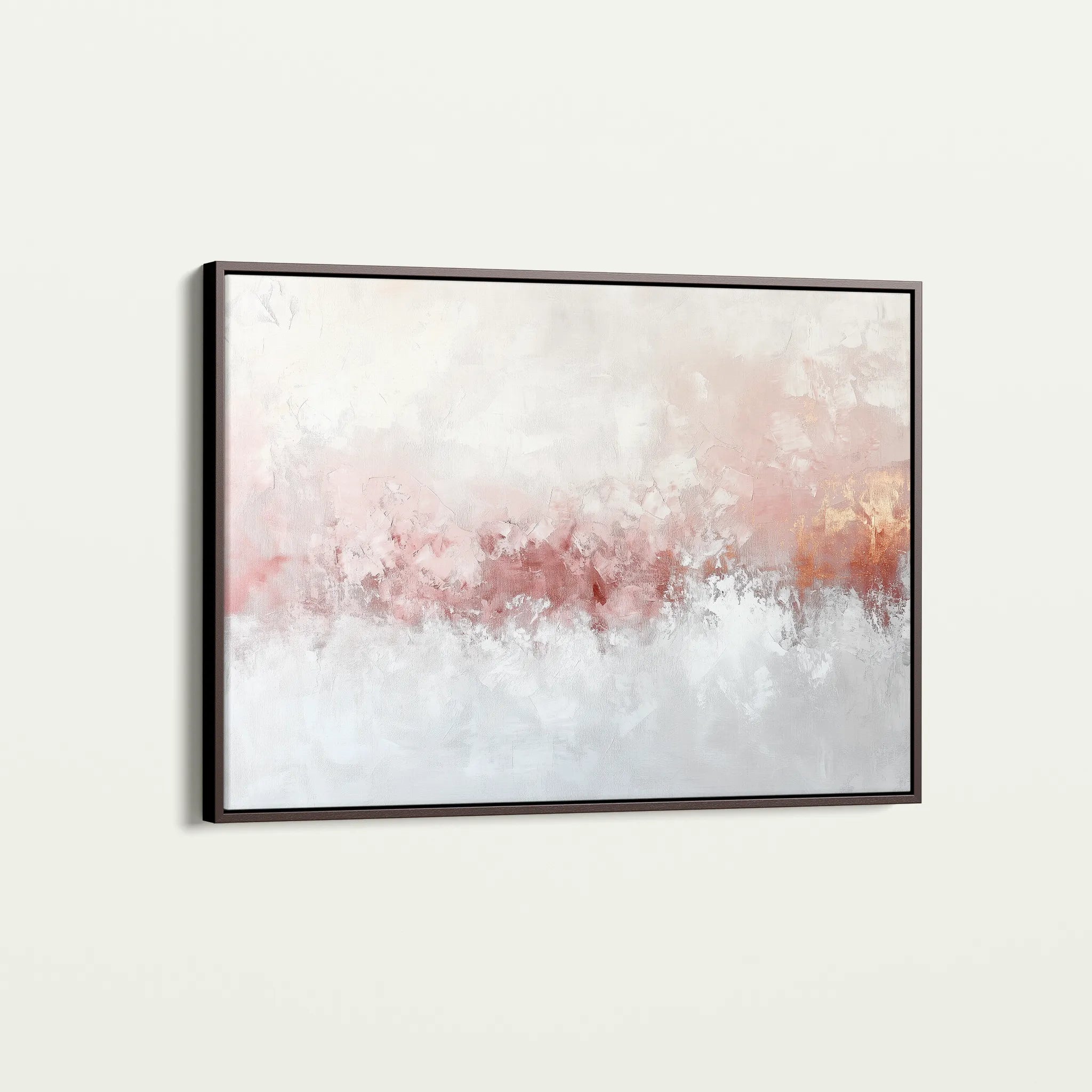 Abstract 702 Canvas Art 18" x 24" / 45 x 60 cm / Black