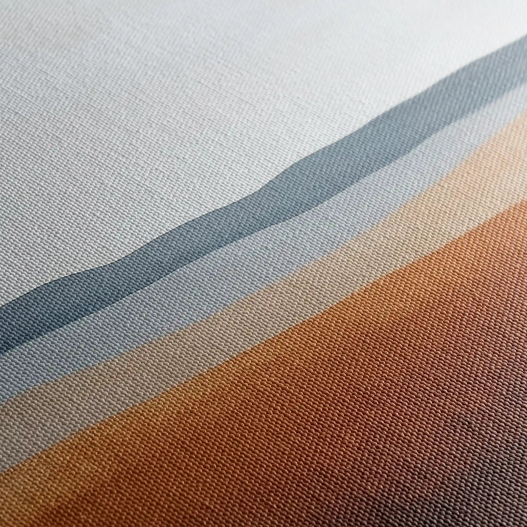 Abstract 718 Canvas Art 16" x 16" / 40 x 40 cm / Black