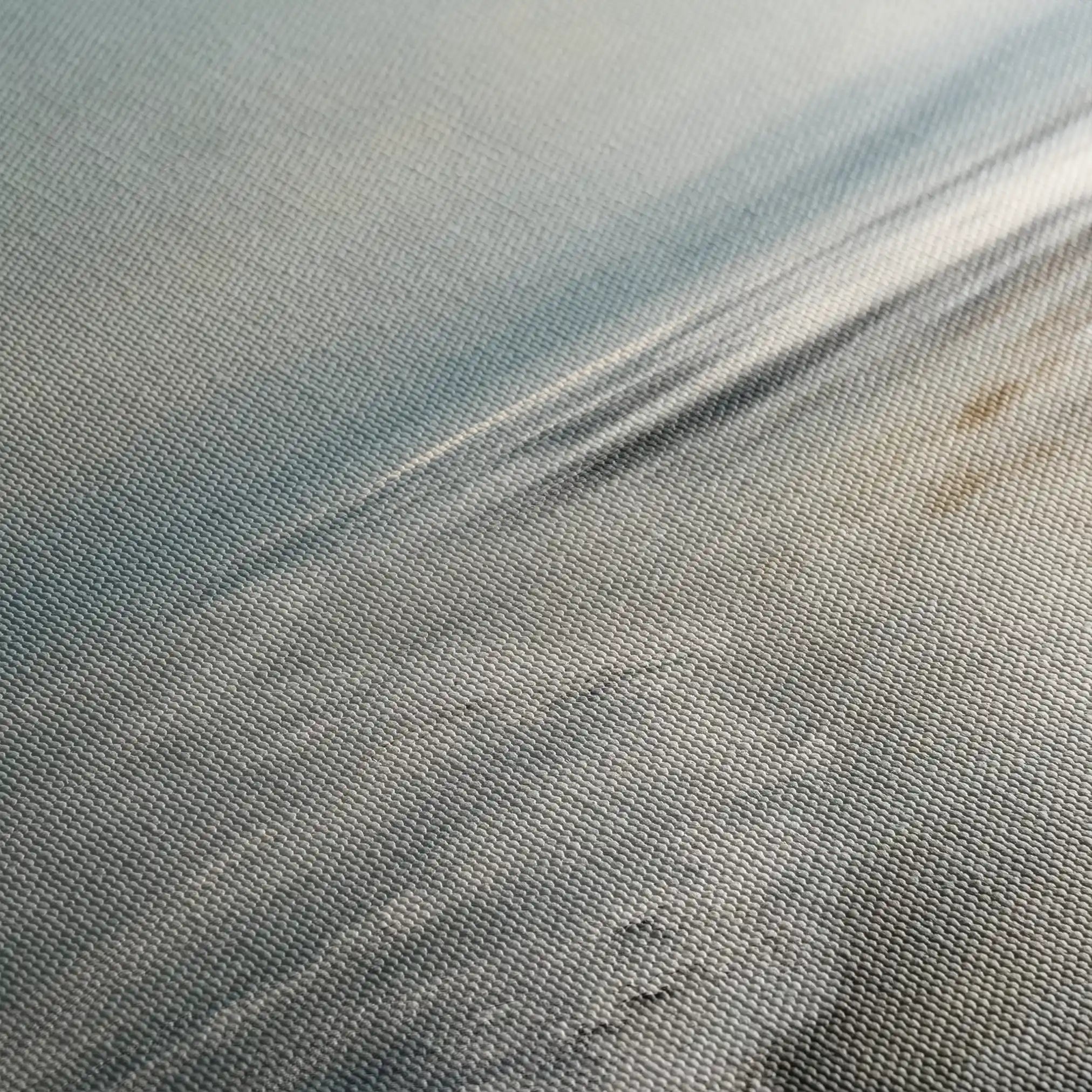 Abstract 727 Canvas Art 16" x 16" / 40 x 40 cm / Black