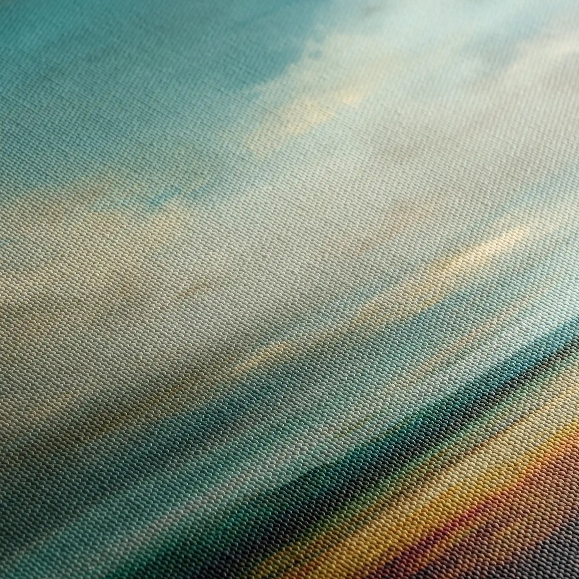 Abstract 733 Canvas Art 16" x 16" / 40 x 40 cm / Black
