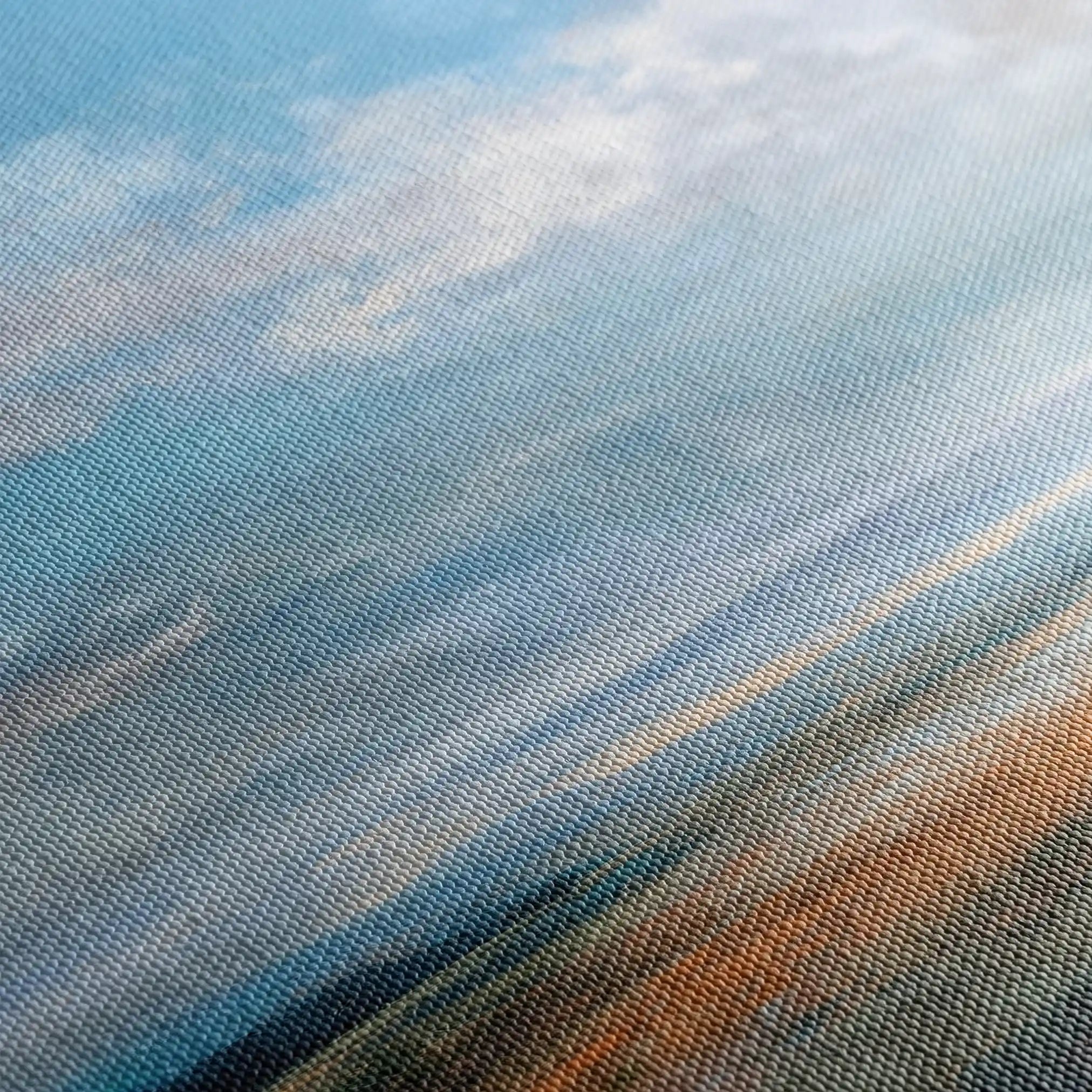 Abstract 736 Canvas Art 16" x 16" / 40 x 40 cm / Black