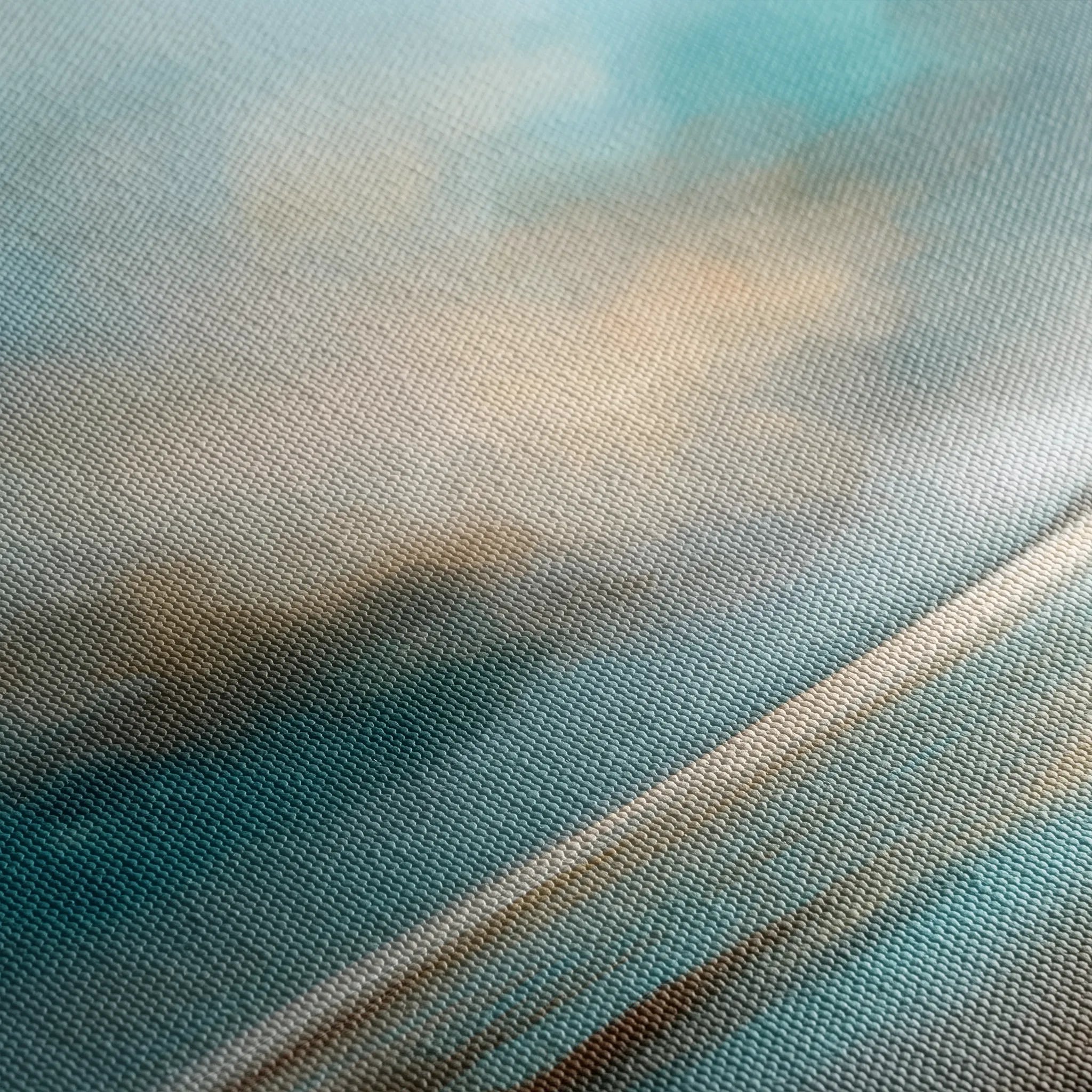Abstract 742 Canvas Art 16" x 16" / 40 x 40 cm / Black