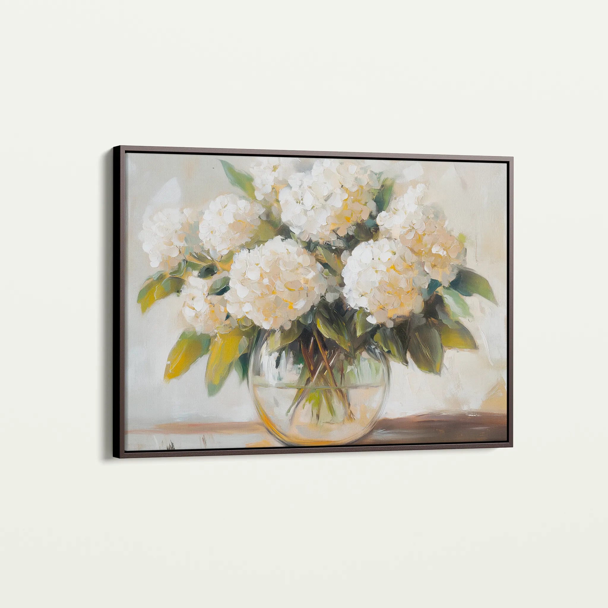 Floral 788 Canvas Art 18" x 24" / 45 x 60 cm / Black
