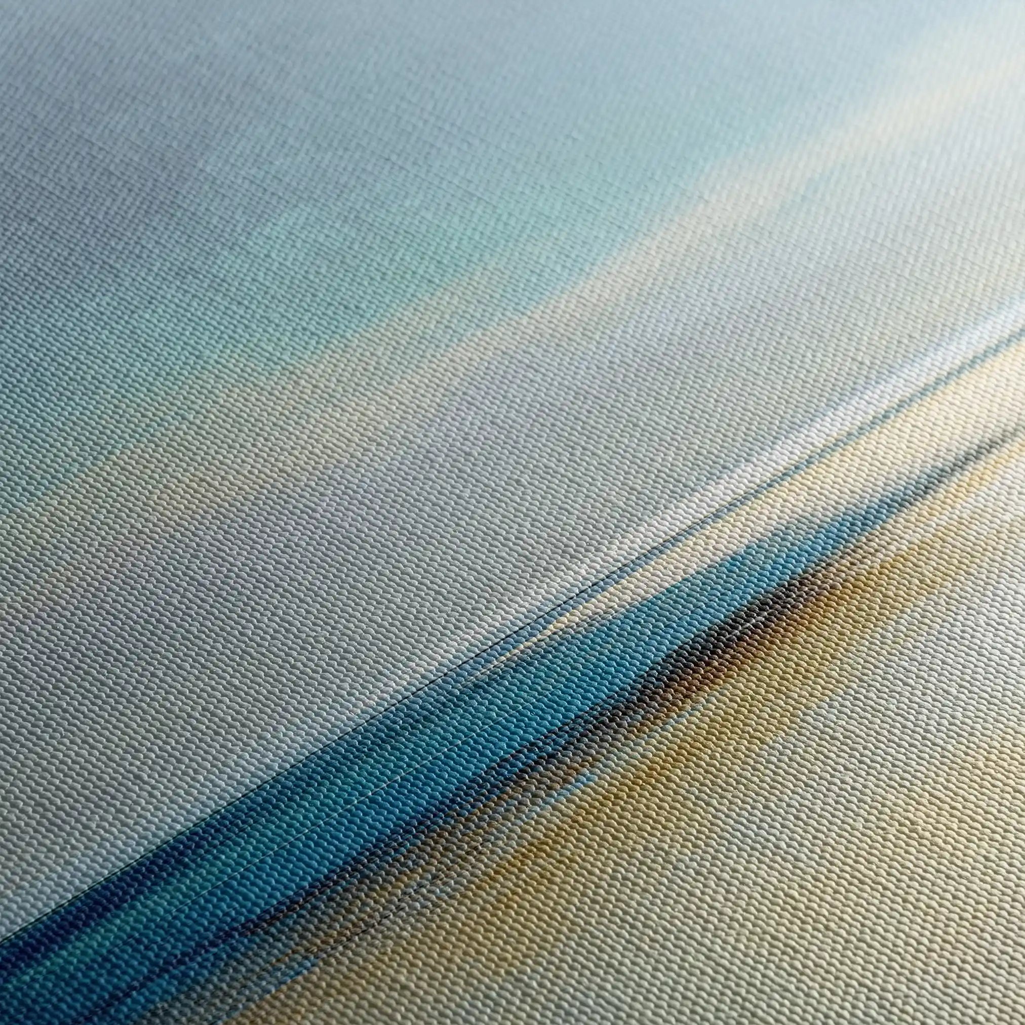 Abstract 801 Canvas Art 16" x 16" / 40 x 40 cm / Black
