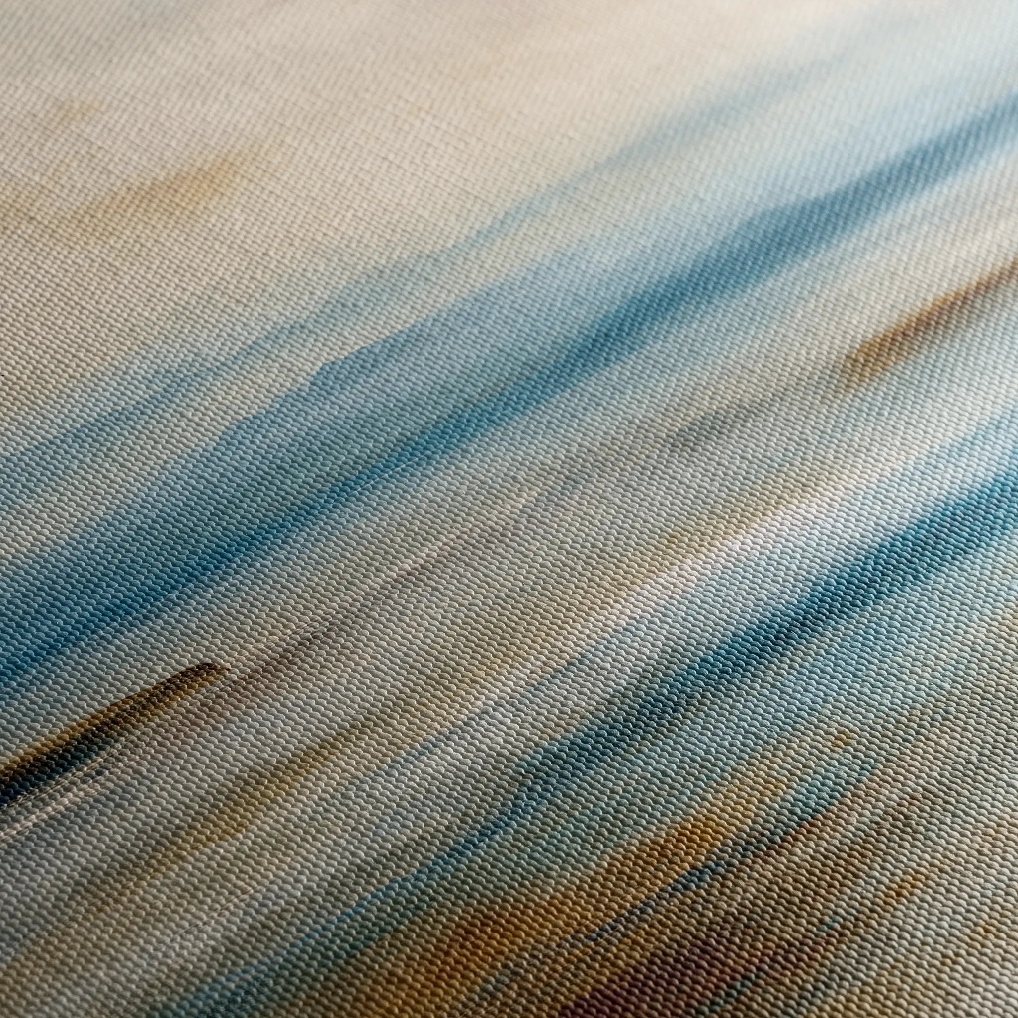 Abstract 849 Canvas Art 16" x 16" / 40 x 40 cm / Black