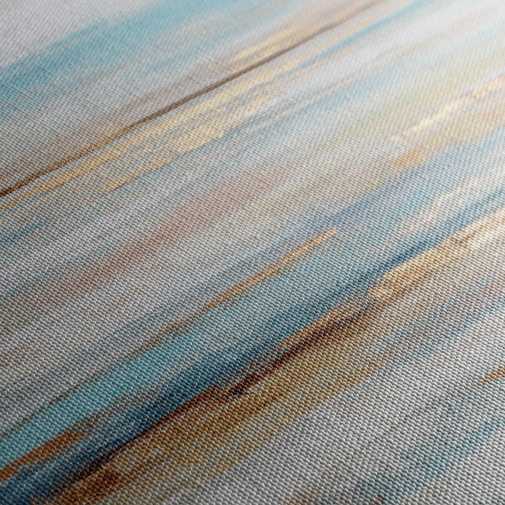 Abstract 858 Canvas Art 16" x 16" / 40 x 40 cm / Black