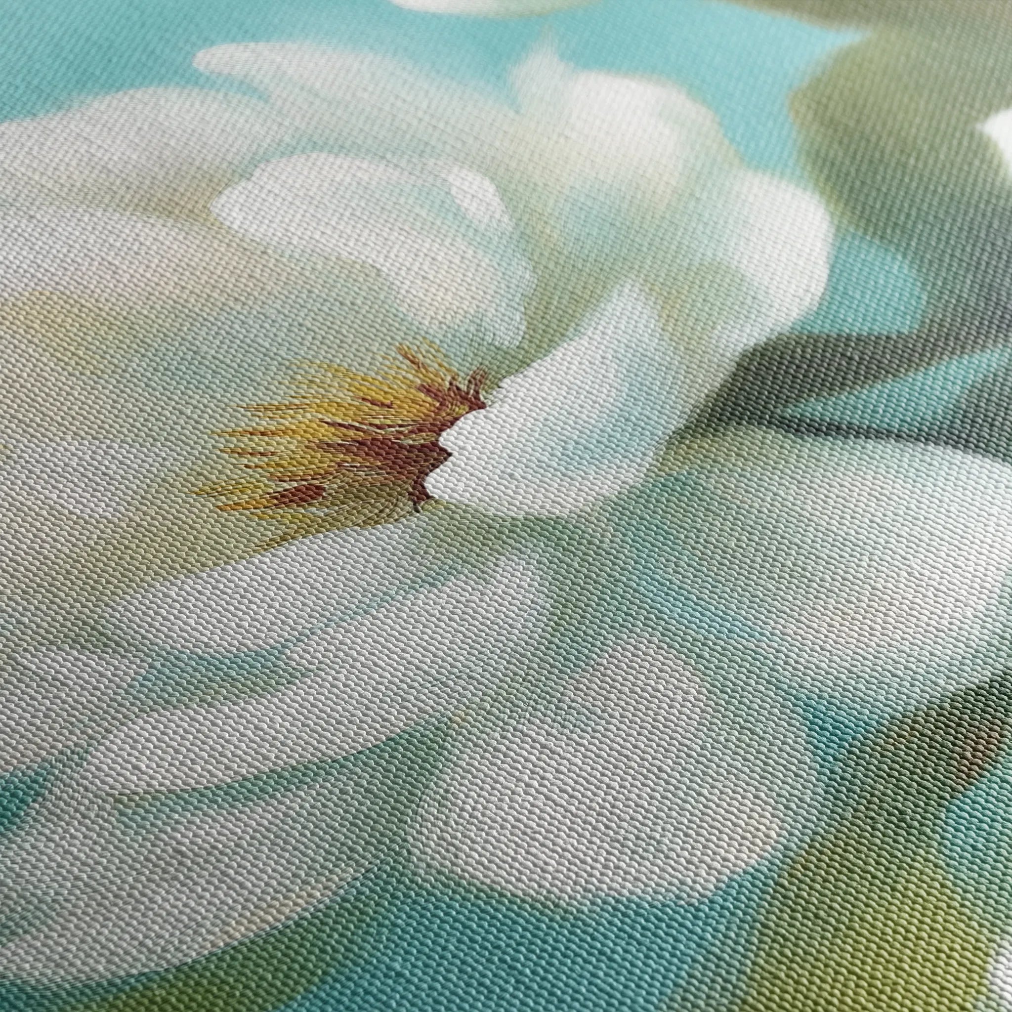 Floral 900 Canvas Art 18" x 24" / 45 x 60 cm / Black