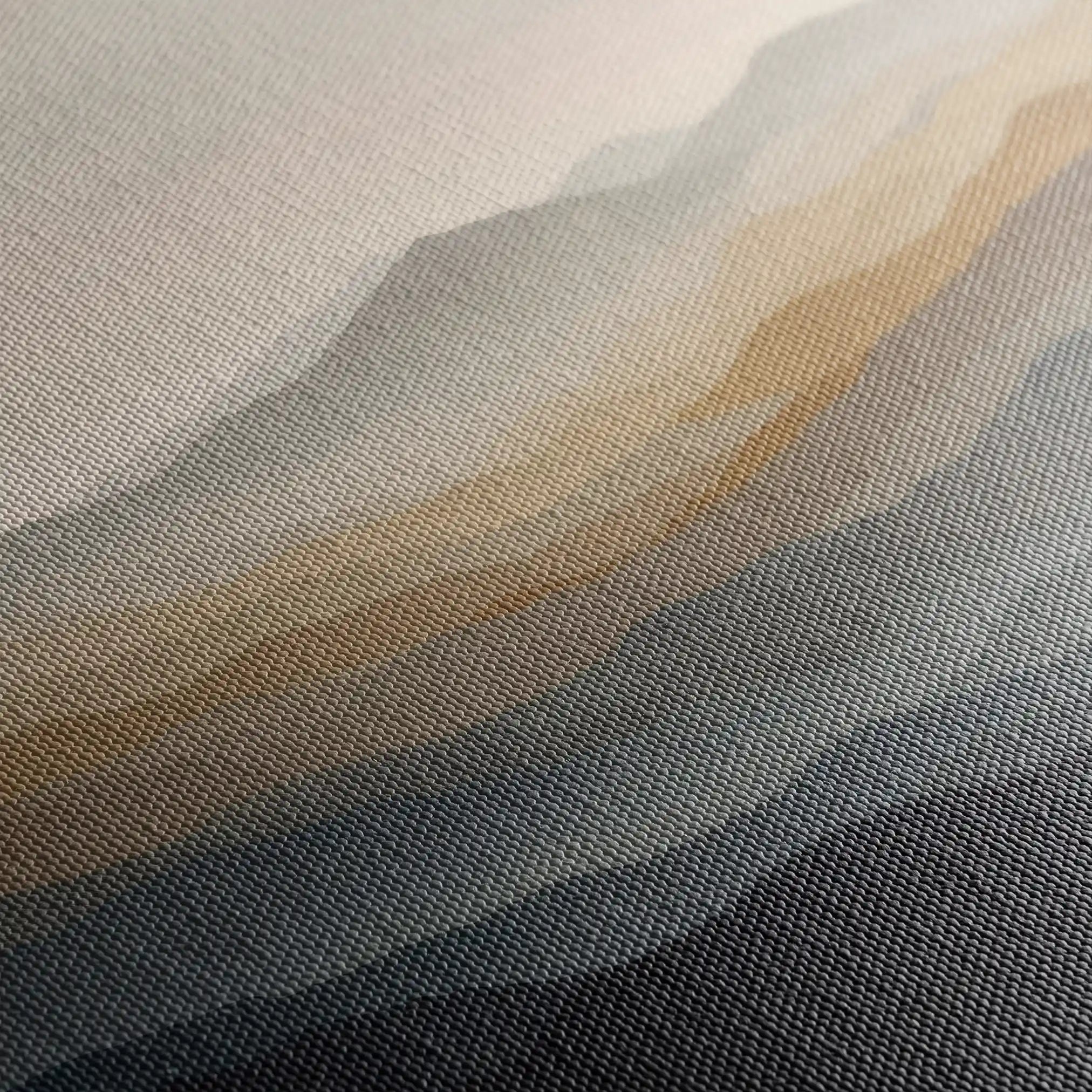 Abstract 924 Canvas Art 16" x 16" / 40 x 40 cm / Black