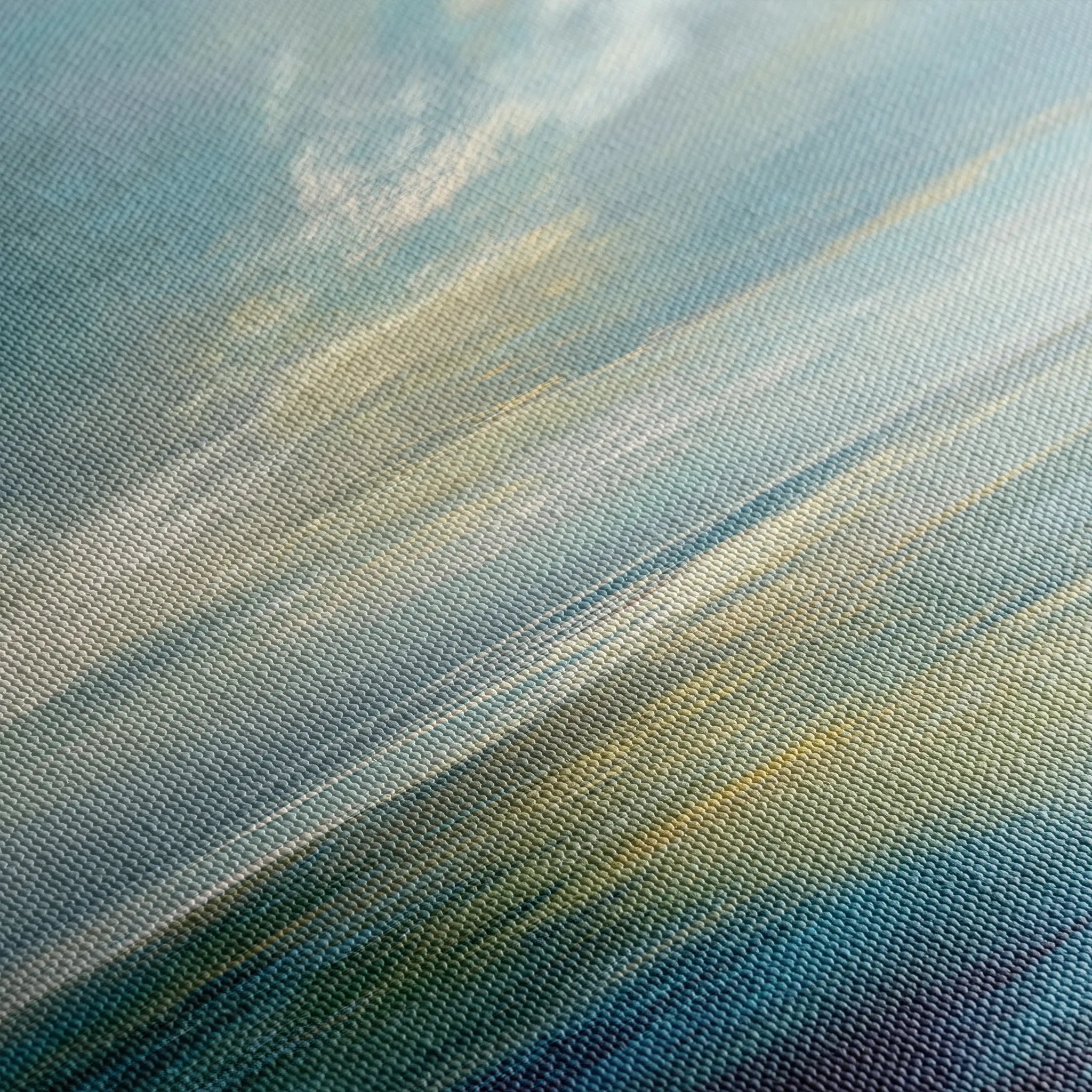 Abstract 943 Canvas Art 16" x 16" / 40 x 40 cm / Black