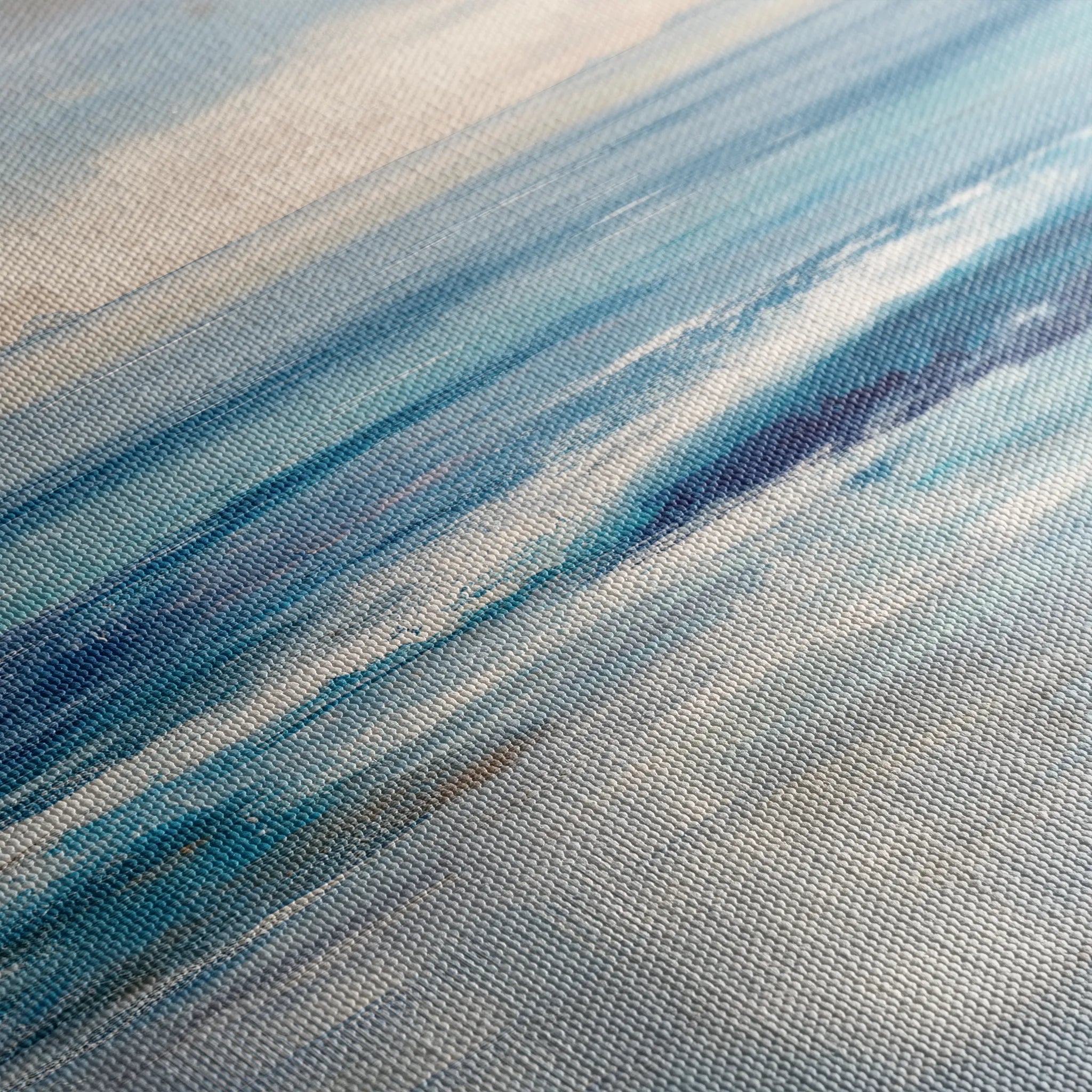 Abstract 975 Canvas Art 16" x 16" / 40 x 40 cm / Black