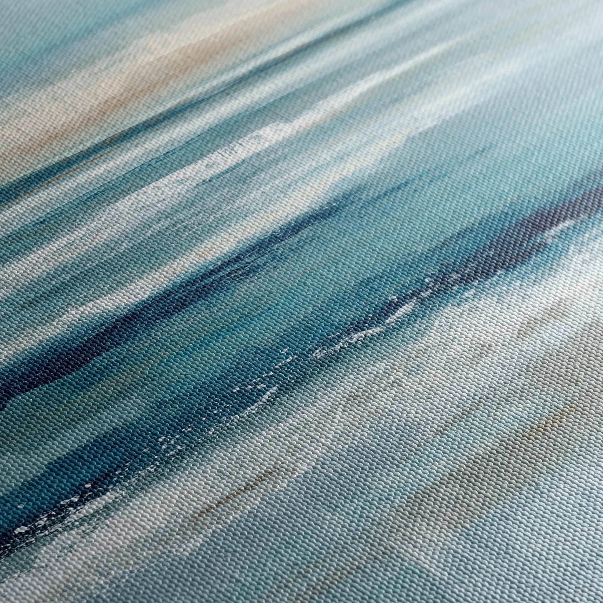 Abstract 976 Canvas Art 16" x 16" / 40 x 40 cm / Black