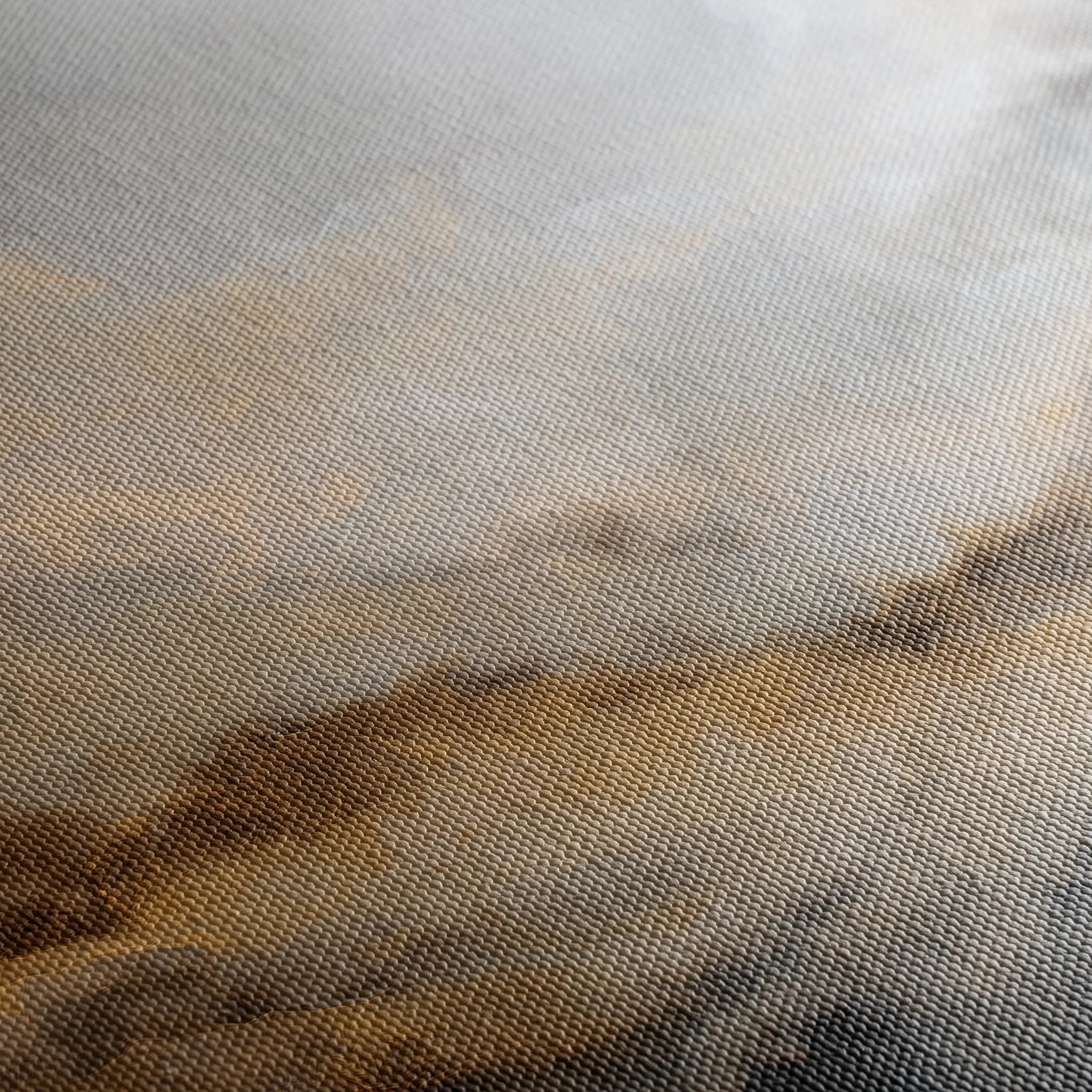 Abstract 986 Canvas Art 16" x 16" / 40 x 40 cm / Black