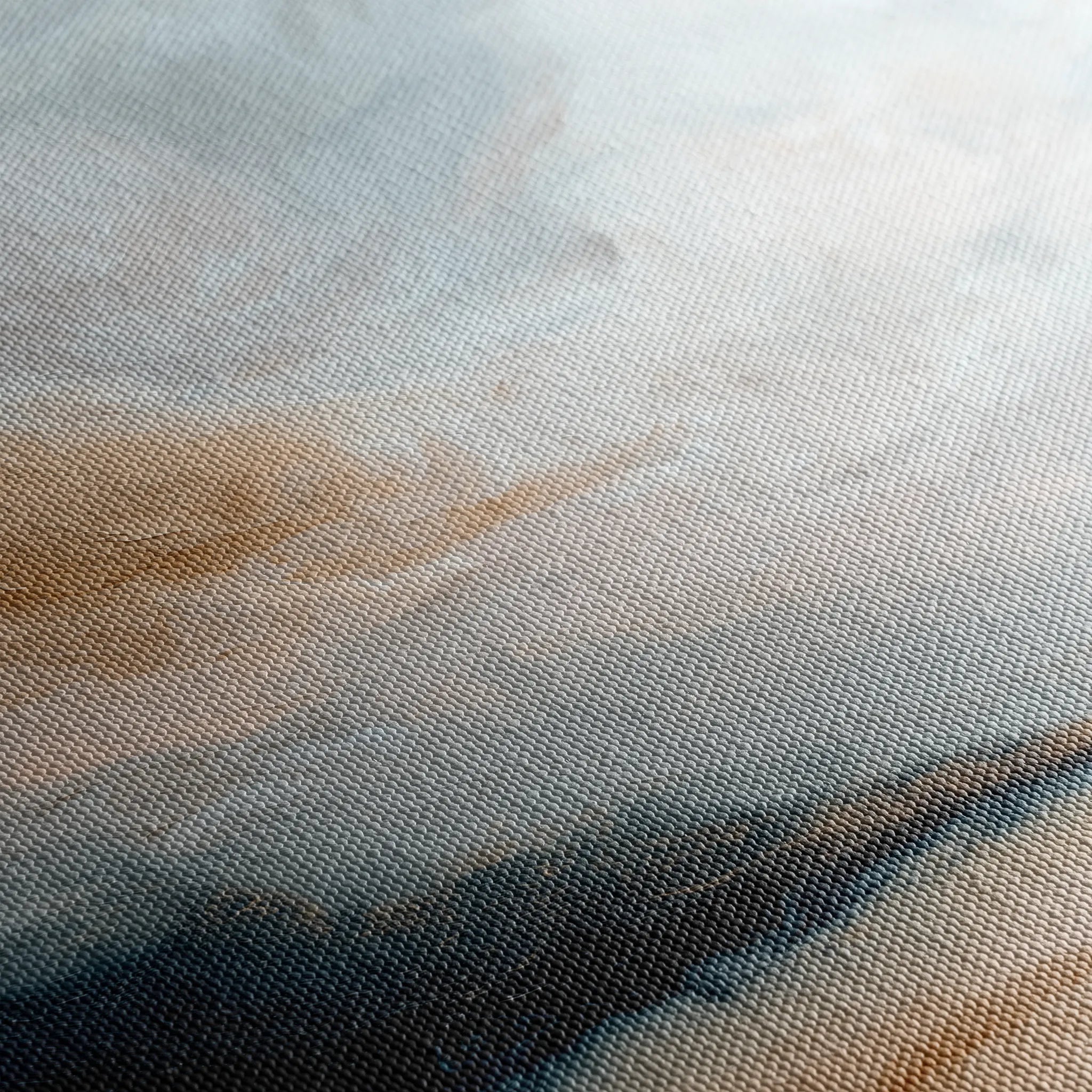 Abstract 988 Canvas Art 16" x 16" / 40 x 40 cm / Black