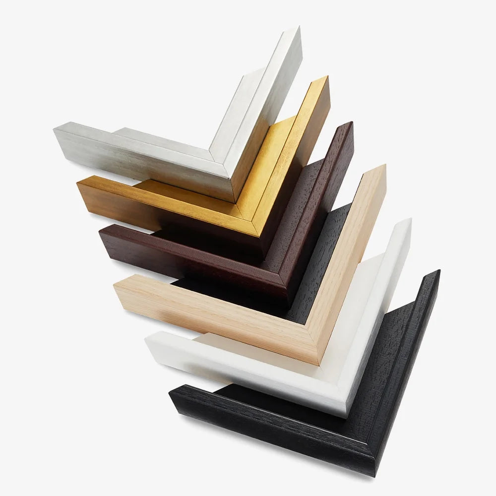 Abstract 992 Canvas Art 16" x 16" / 40 x 40 cm / Black