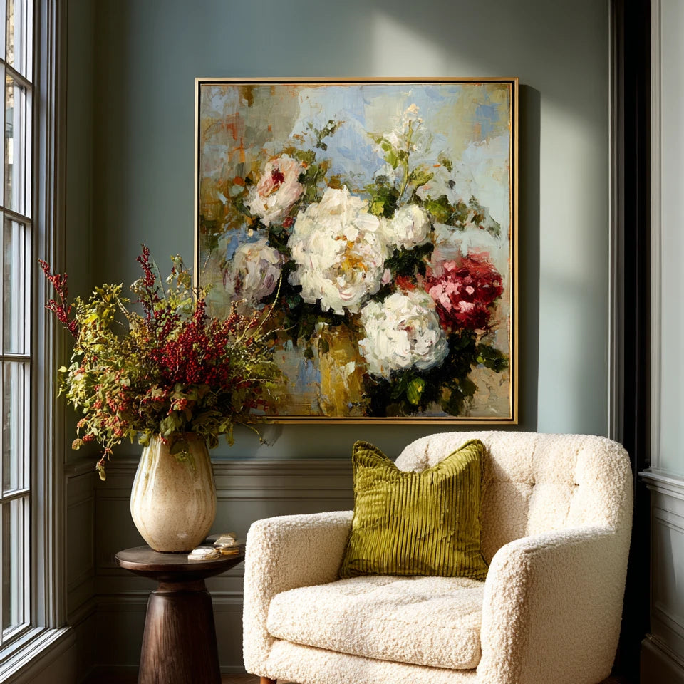 Floral Canvas Art