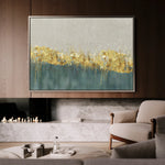 Abstract 001 Canvas Art 18" x 24" / 45 x 60 cm / Black