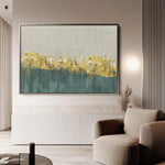 Abstract 001 Canvas Art 18" x 24" / 45 x 60 cm / Black